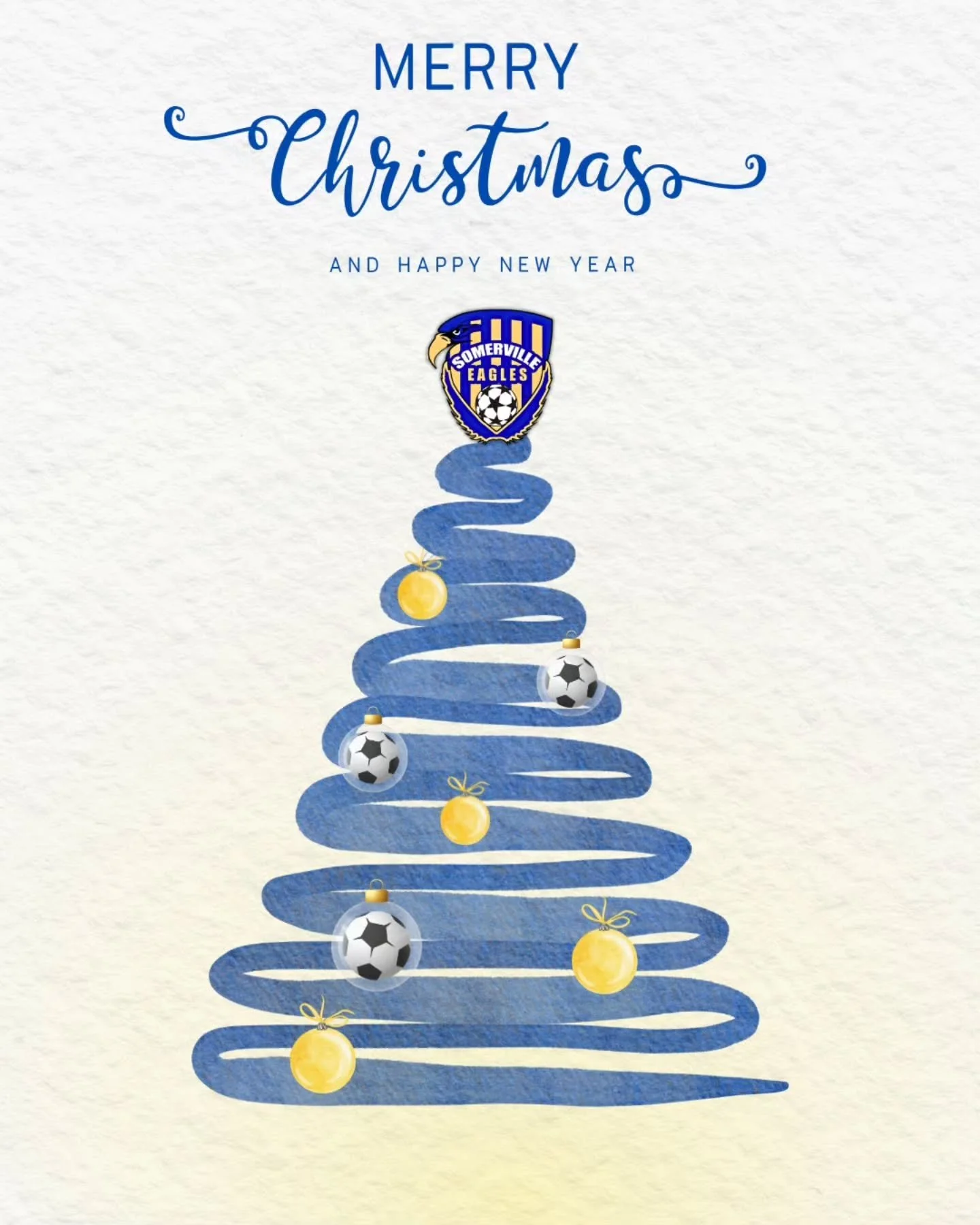 From our family to yours, the Somerville Eagles wishes everyone a Merry Christmas and a happy new year 💛💙 

#sesc 🦅