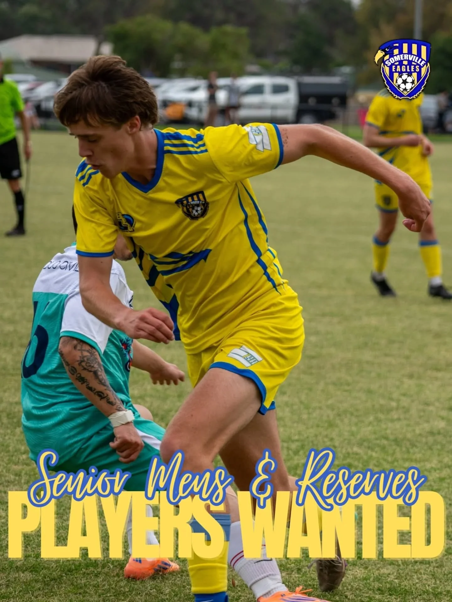 ⚽️&nbsp; PLAYERS WANTED ⚽️ 

Are you a young gun looking to take the next step into senior football? A classy baller who hasn't put on the boots for a few years? A supersub looking for more consistent minutes? 

Well look no further than the Somervil