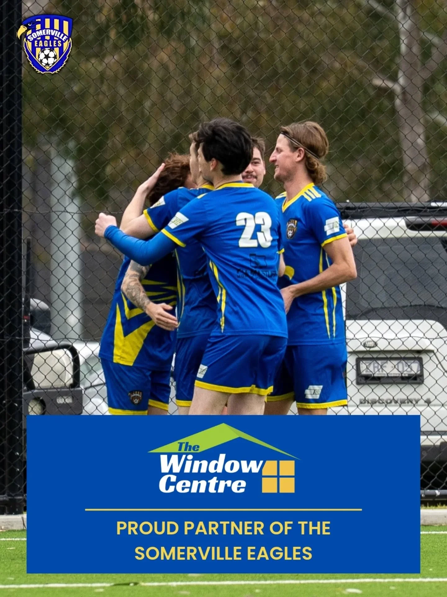 🦅🪟 PARTNERSHIP ANNOUNCEMENT🪟 🦅

The Somerville Eagles are proud to announce @thewindowcentre_tyabb partnering with the club for the second season running. 

At The Window Centre they manufacture and install Deceuninck uPVC Double Glazed windows a