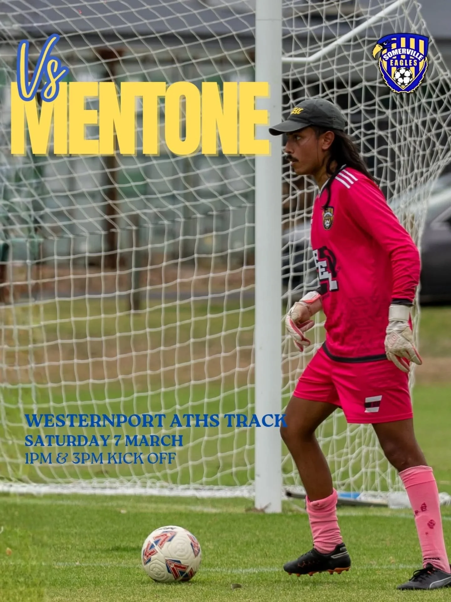 ⚽️ SENIOR FOOTBALL ⚽️

We're excited to invite Mentone back to the Nest for a preseason match this Saturday at home. Both fixtures last year were riviting so don't miss out on this rivalry!

🦅 Senior Mens &amp; Reserves
📅 Saturday 7 March 2026
📍 W