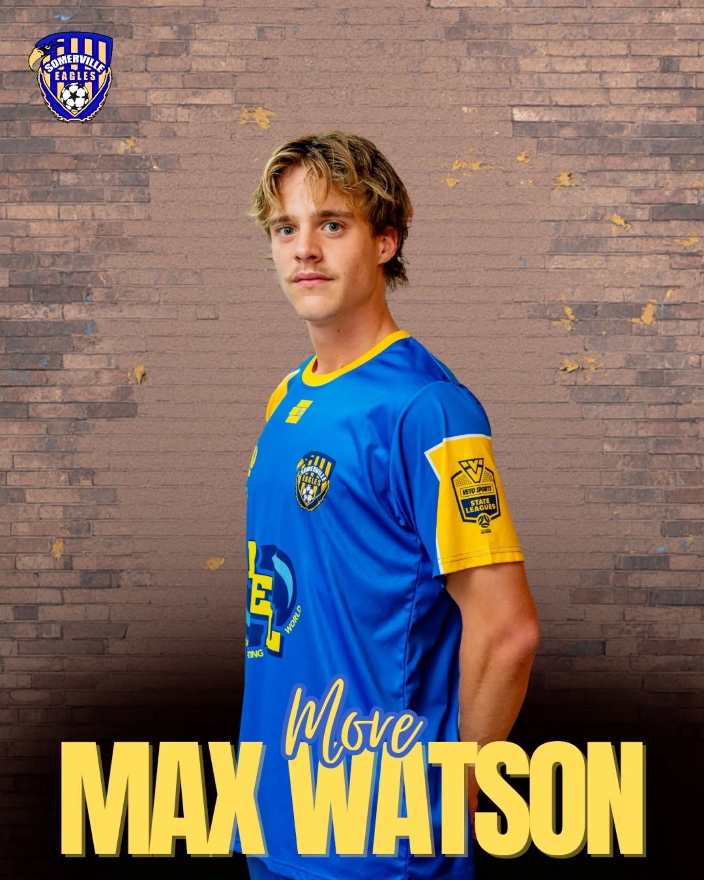 ⚠️ RE-SIGNING ALERT ⚠️ 

More Maxxy Watson? Yes please!

@maxwatson_2 is back for another season at the Eagles! Max brings goals, pace and the ability to play all across the front line to our senior squad. Playing in his second season in the senior s
