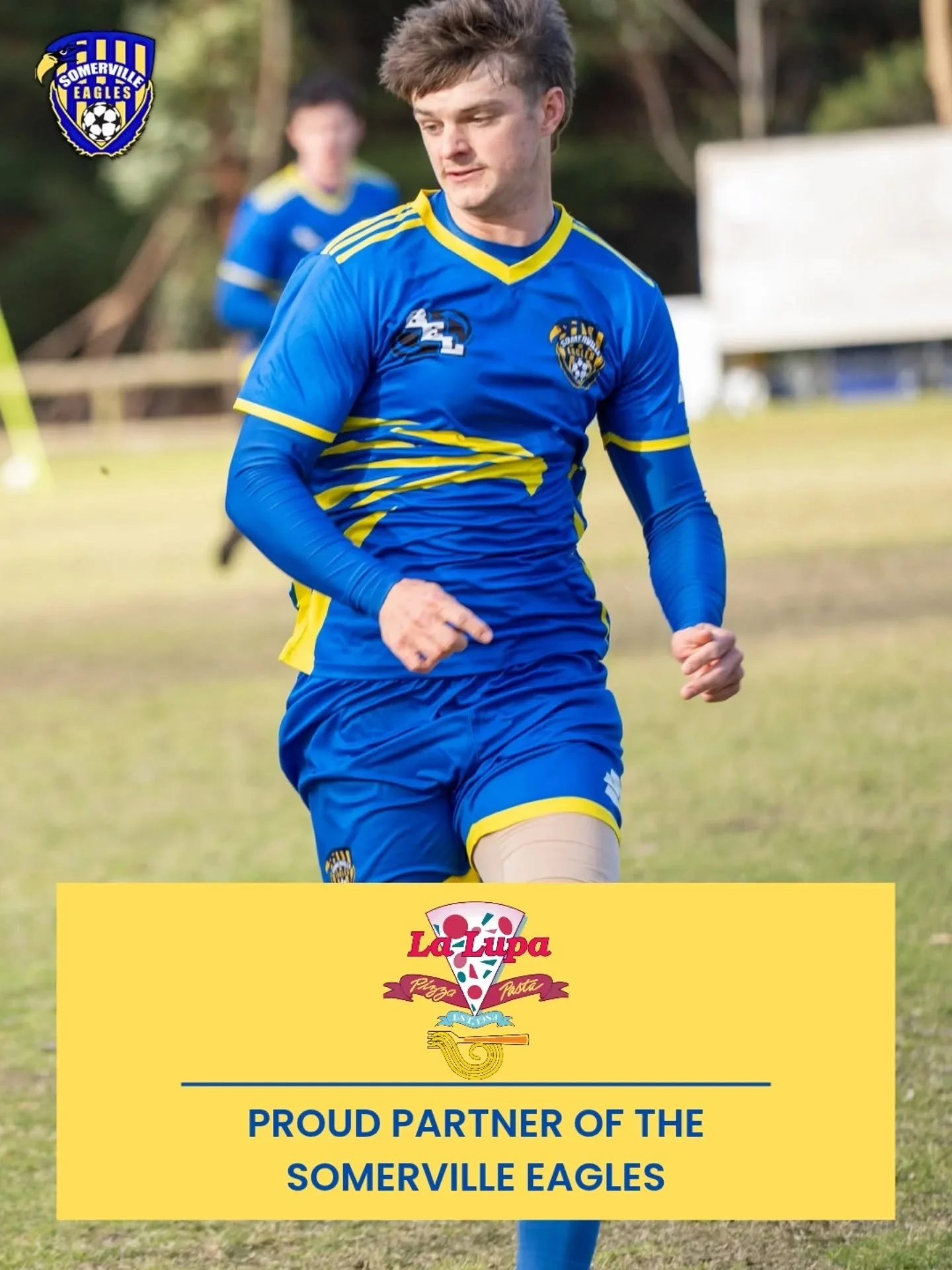 🦅 🍕 SPONSORSHIP ANNOUNCEMENT 🍕 🦅 

Triple M's best pizza is once again supporting our Thursday night dinners for season 2026!

@lalupapizza has been a Peninsula staple for more than 35 years, serving the best pizza and pasta around town! Don't ta