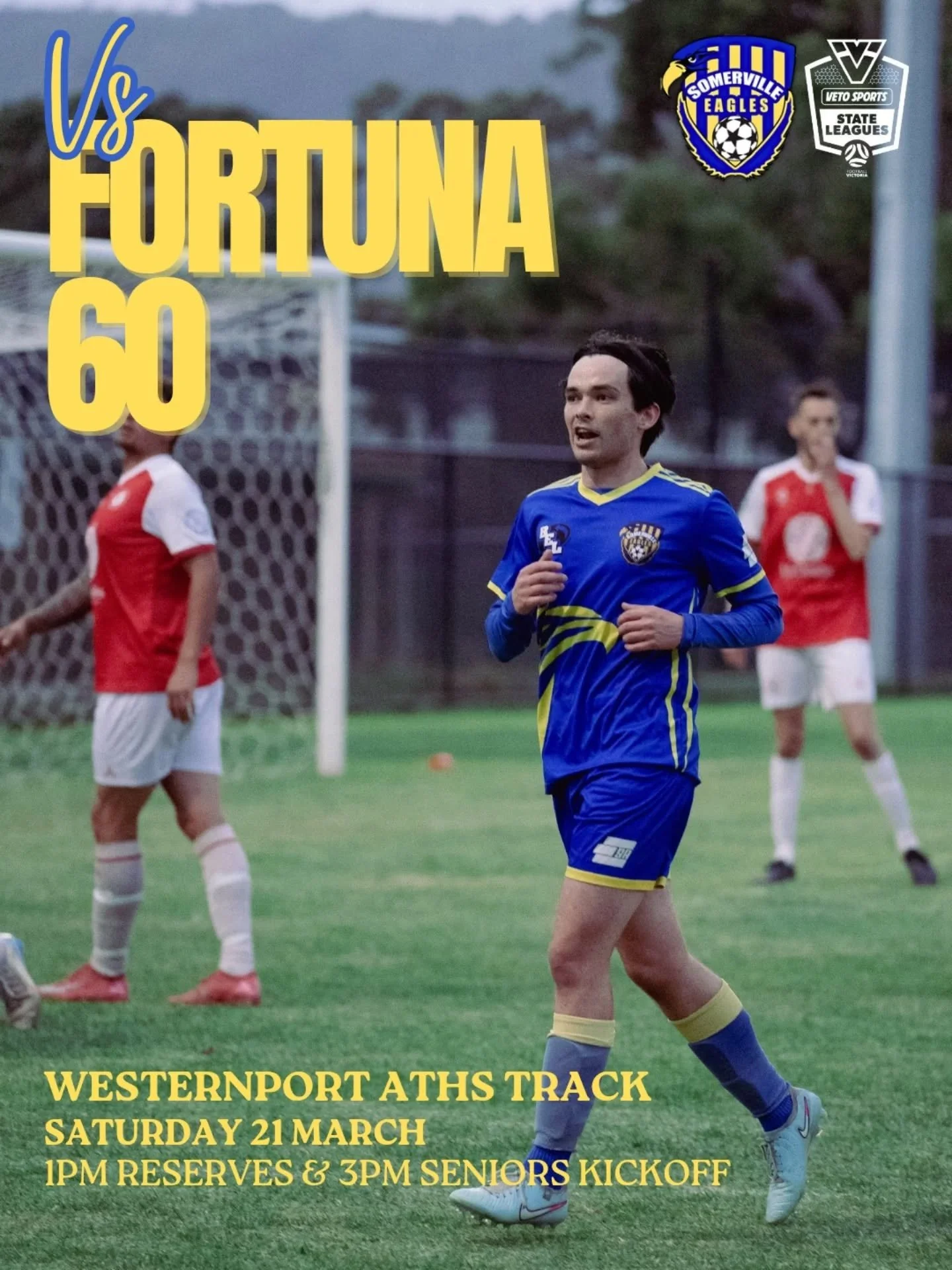 ⚽️&nbsp; SENIOR MENS FOOTBALL ⚽️ 

AND WE ARE BACK! 

Round one against last years State League 5 champions Fortuna 60 at home! The final preparations are done, blood sweat and tears put into every minute of preseason. Now lets go get us some wins 💪