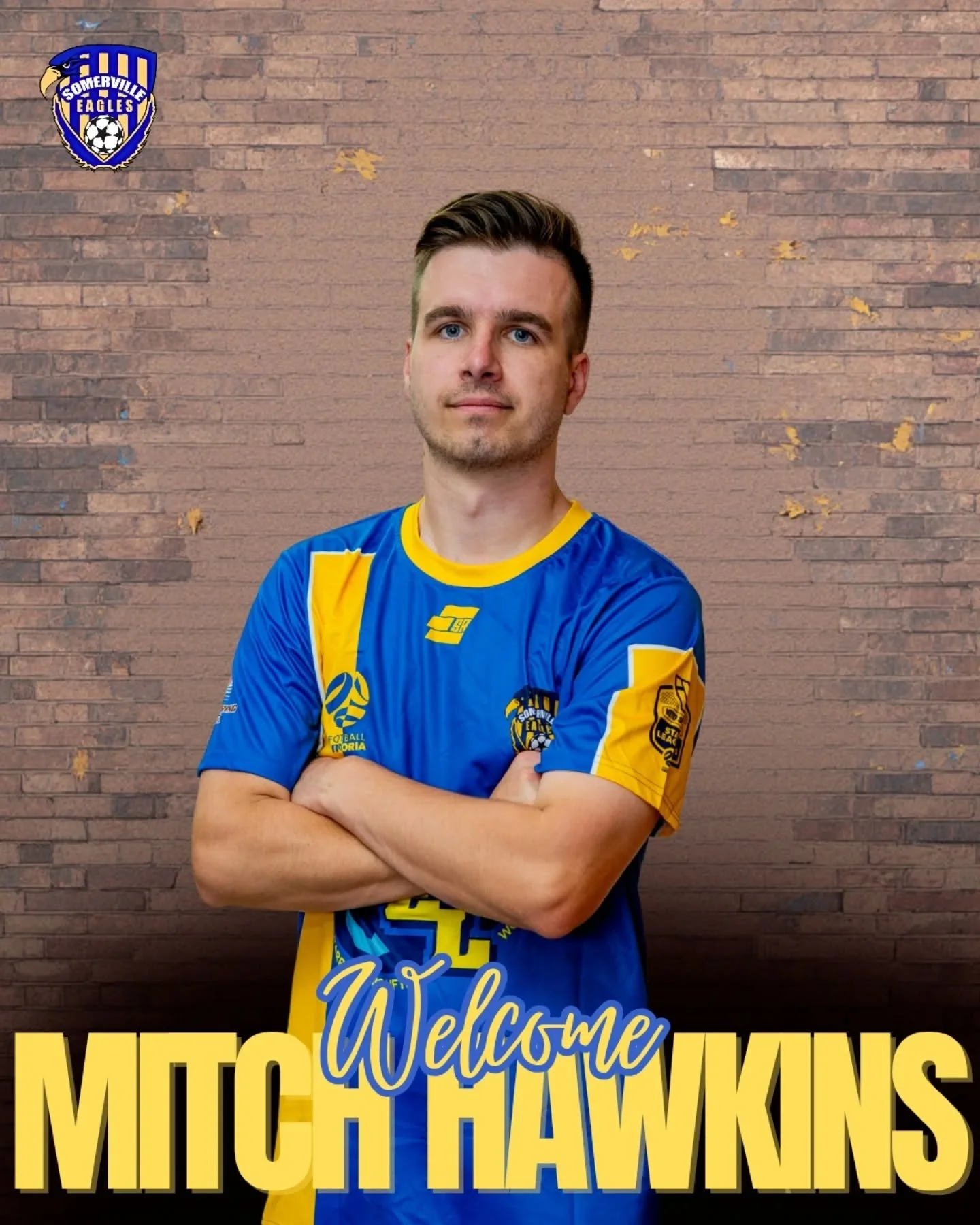 🖊 SIGNING ANNOUNCEMENT 🗒 

Mitch Hawkins joins the Eagles for season 2026! Making his debut against Yarra Jets in the Dockerty Cup, Mitch made his mark on Saturday, scoring against Fortuna 60! A natural winger, Mitch loves to cut in and shoot, but 