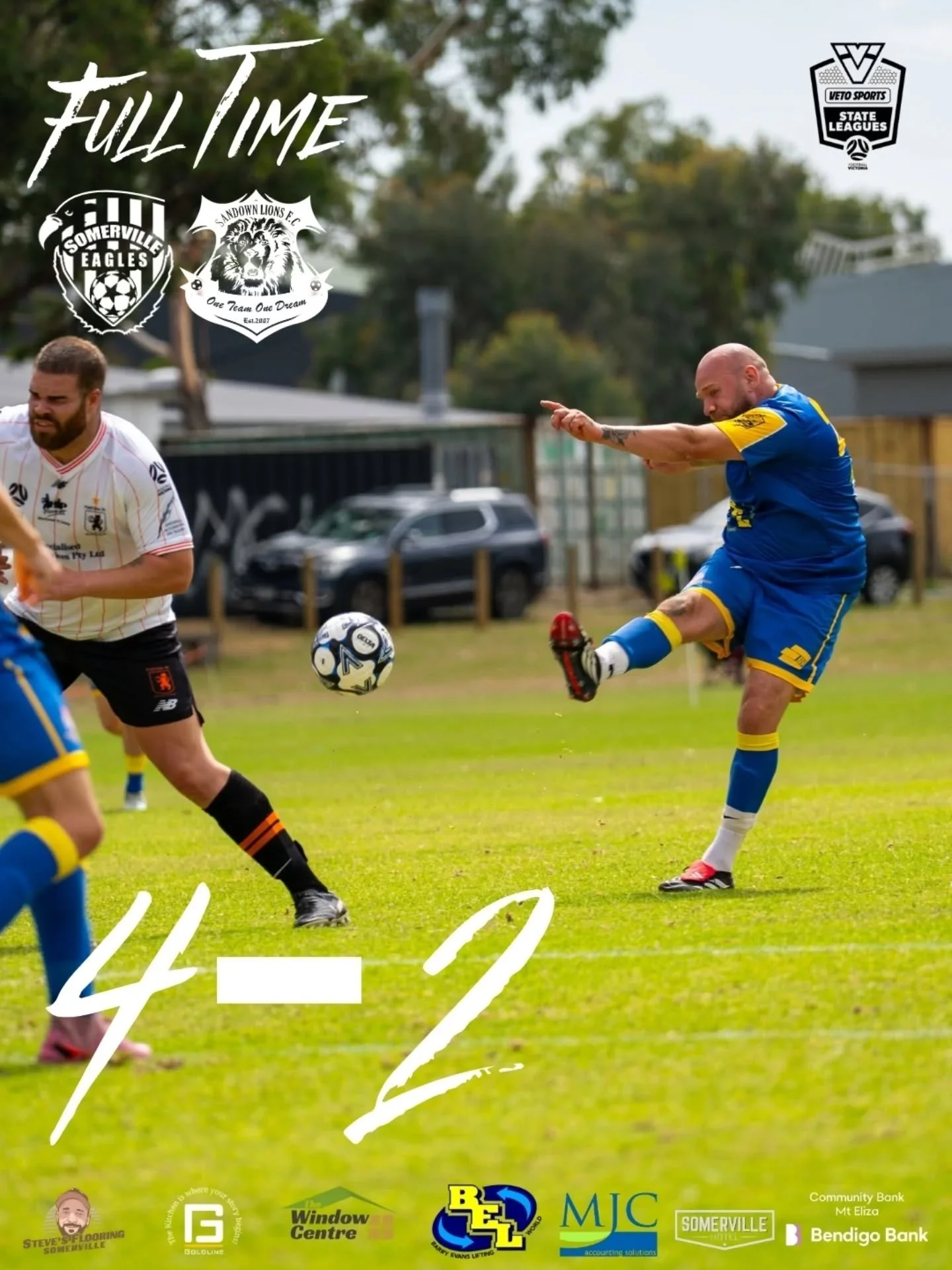 Ressies make it 2 from 2 away from home.

Razor Rays kicked things off, with Mitchy Hawkins scoring the second of the campaign for him. Rays was on the scoresheet again before Coby scored our 4th! 

Razor was your POTM!

#sesc 🦅