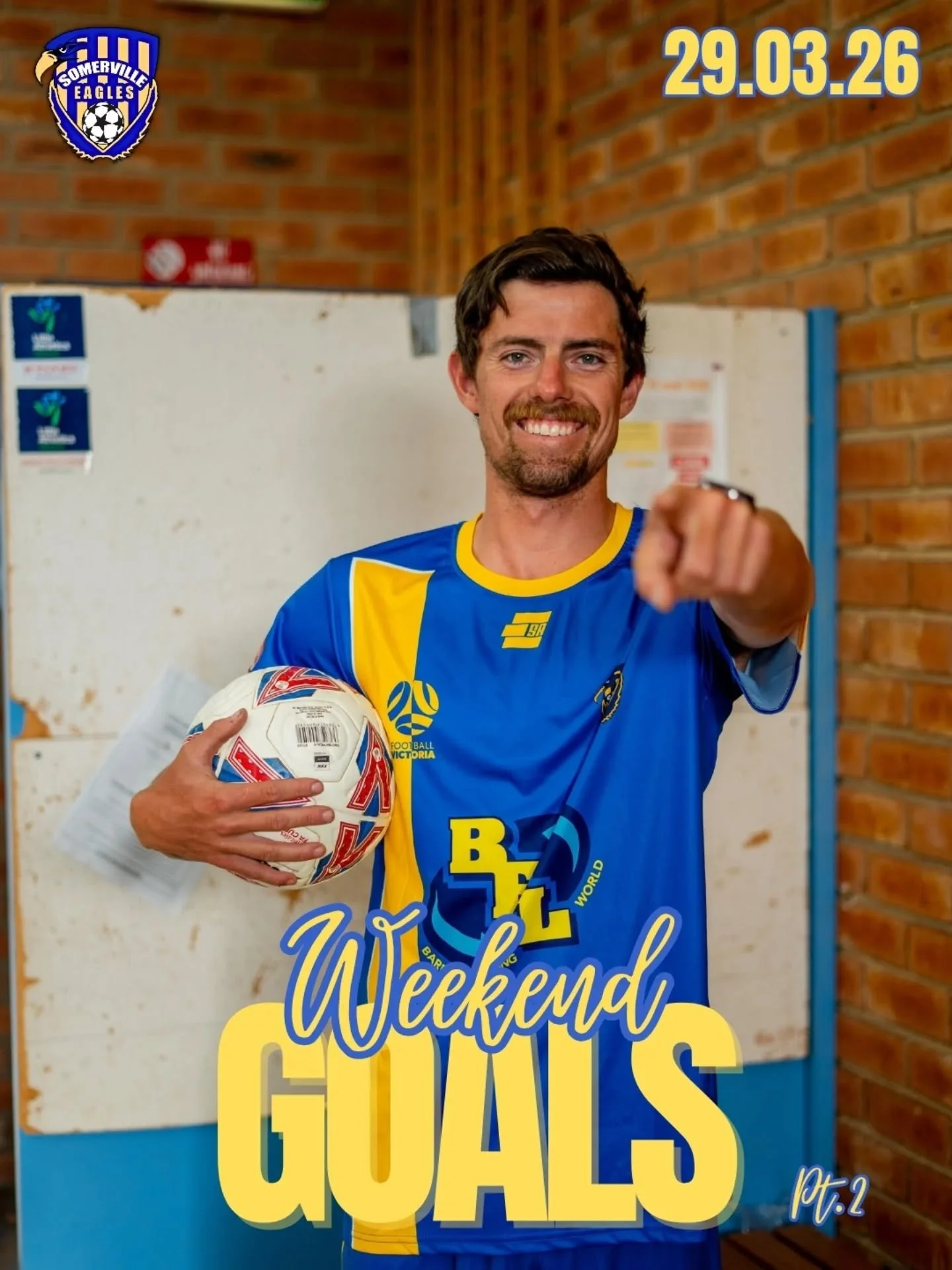 Part 2 of our weekend goals! We played against Western Port in the @konqa_teamwear Bayside Cup, with the final result being a fantastic 8-0.

1. @zachpeddersen had an age in the box, before slotting it calmly into the bottom left hand corner

2. Back