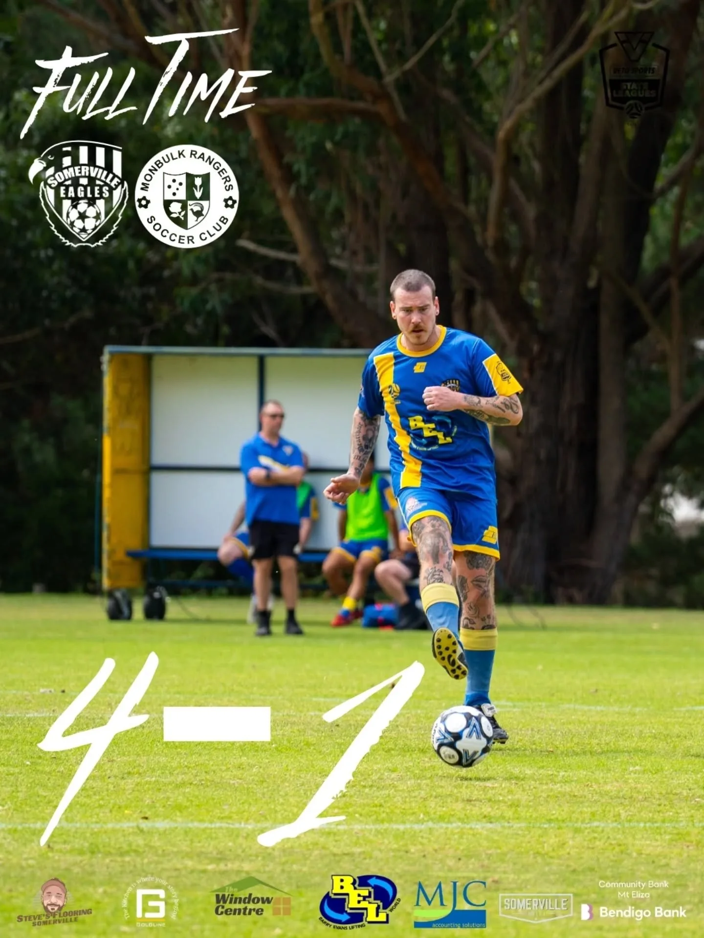 Unstoppable!

Our ressies make it 3 from 3 and continue their perfect start to the season! It was Trey Dekker who kicked things off, scoring a well worked goal by the team, starting with a defensive effort from Cal Richmond! Midfield Maestro Lucas Si