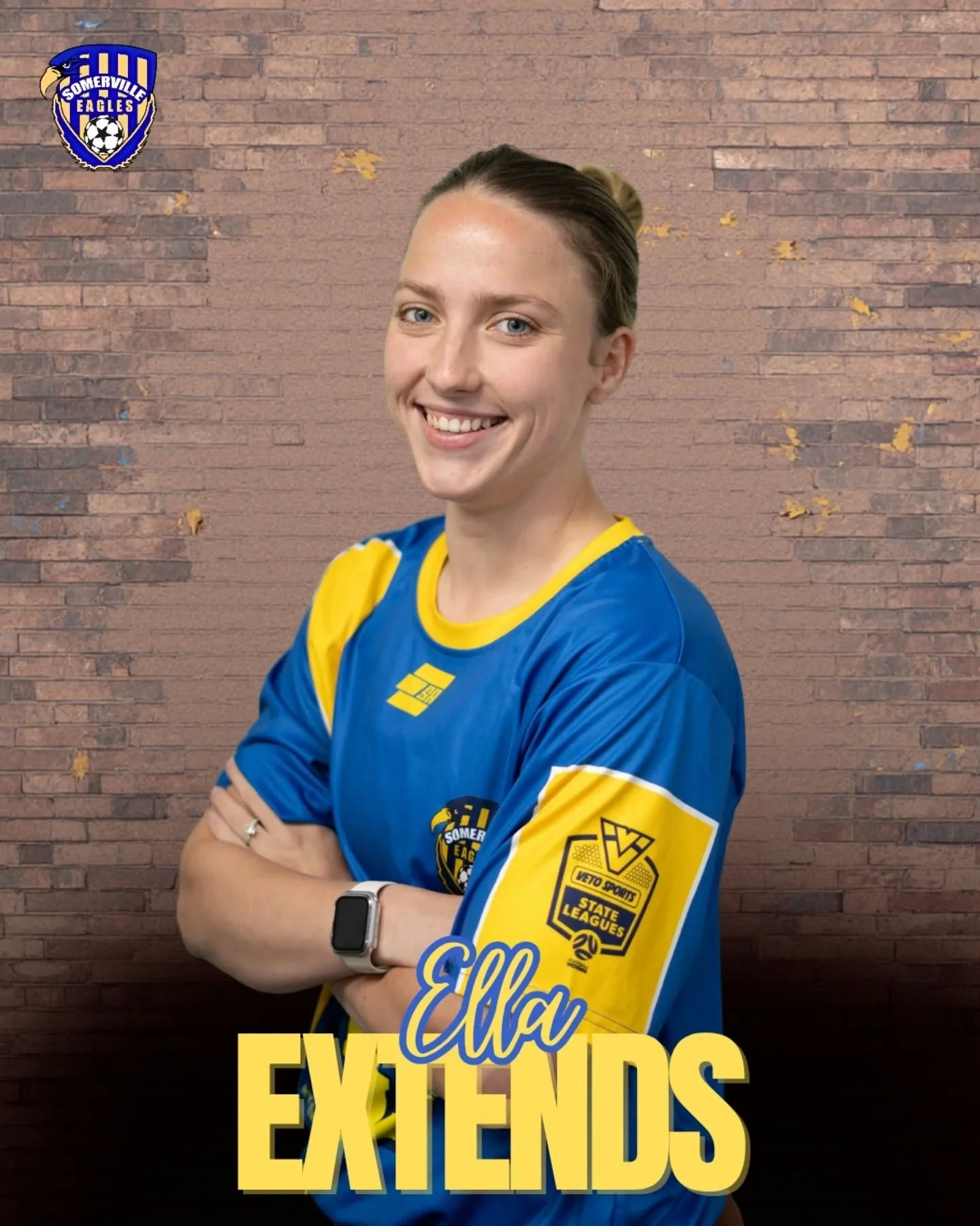 🖊 SHEAGLES SIGNING 🗒

We're thrilled to welcome back one of the largest personalities at the club, Ella Hughes.

Ella brings a wealth of experience, leadership and good humour to the club, both in the changerooms and outside of them. A ferocious fu