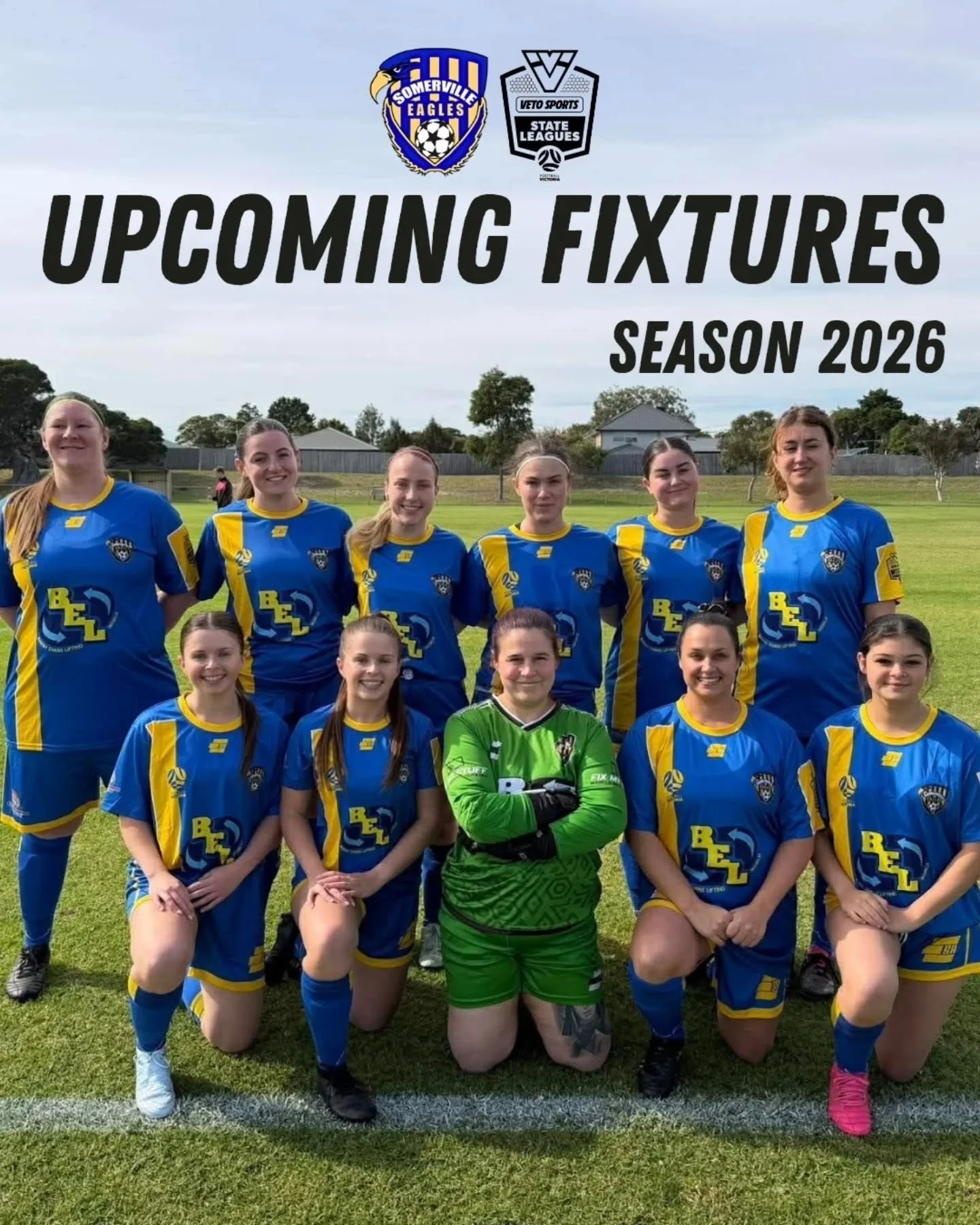 🦅 VETO STATE LEAGUE 5 FIXTURES 🦅

The Veto Sports 2026 season begins this Sunday for our Sheagles. Here's how the season looks ahead!

Futher details about the fixures can be found on Dribl. Link in bio.

#sesc 🦅