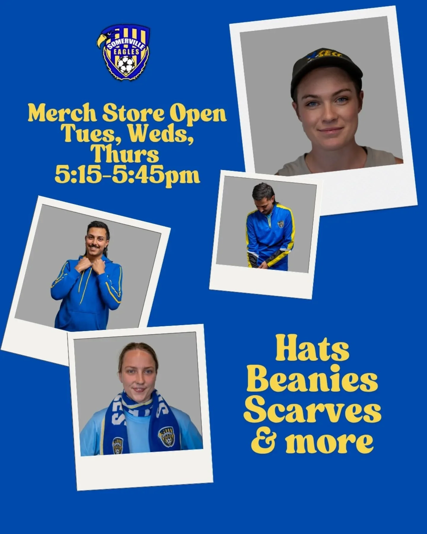 Our Merch Store will be open from tomorrow at Barber Reserve. Hats, scarves, beanies and more, don't miss your chance to rep your club!

#sesc 🦅