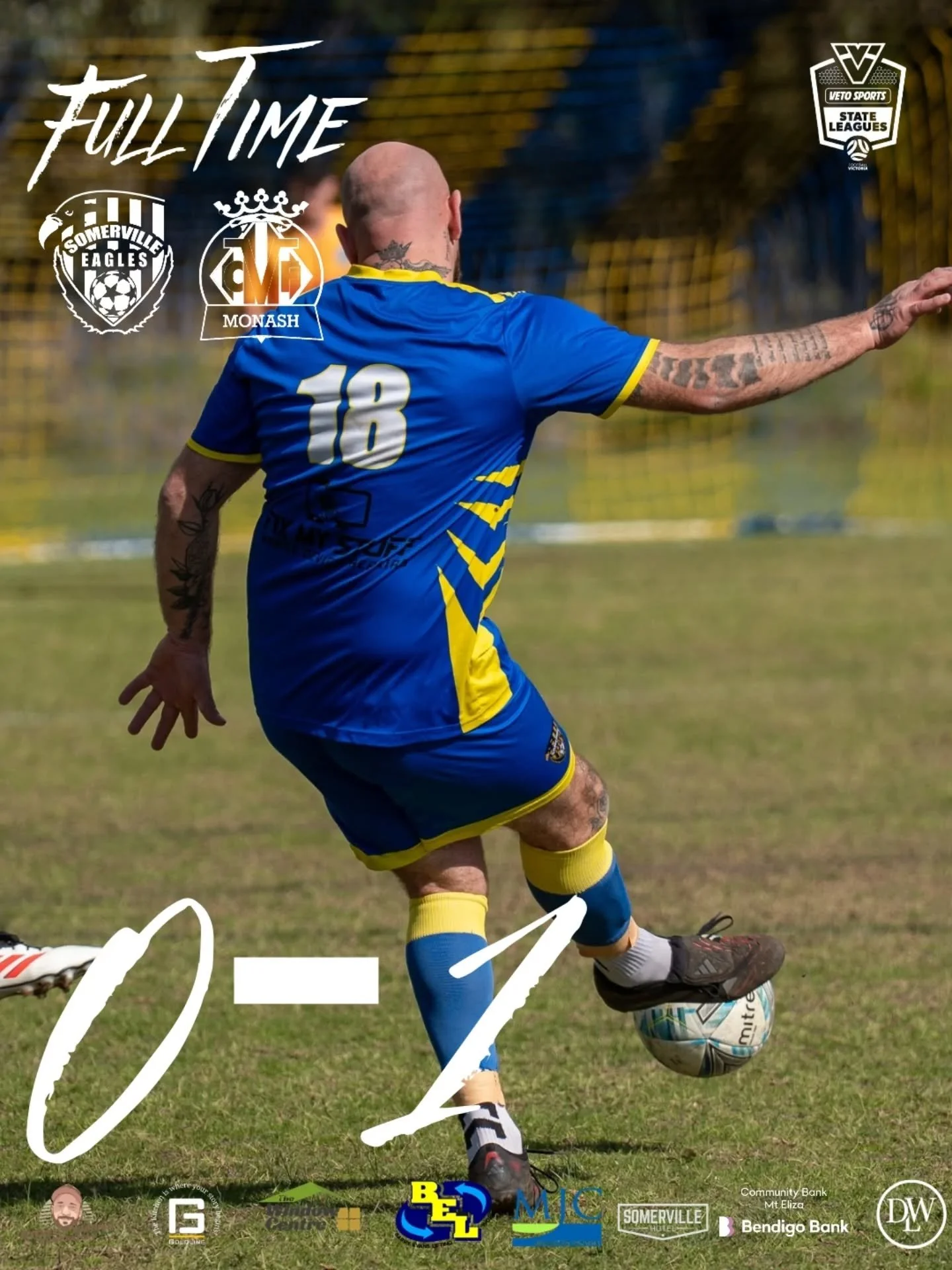 Defeat at home to Monash!

A very physical game that could've gone either way!

#sesc 🦅
