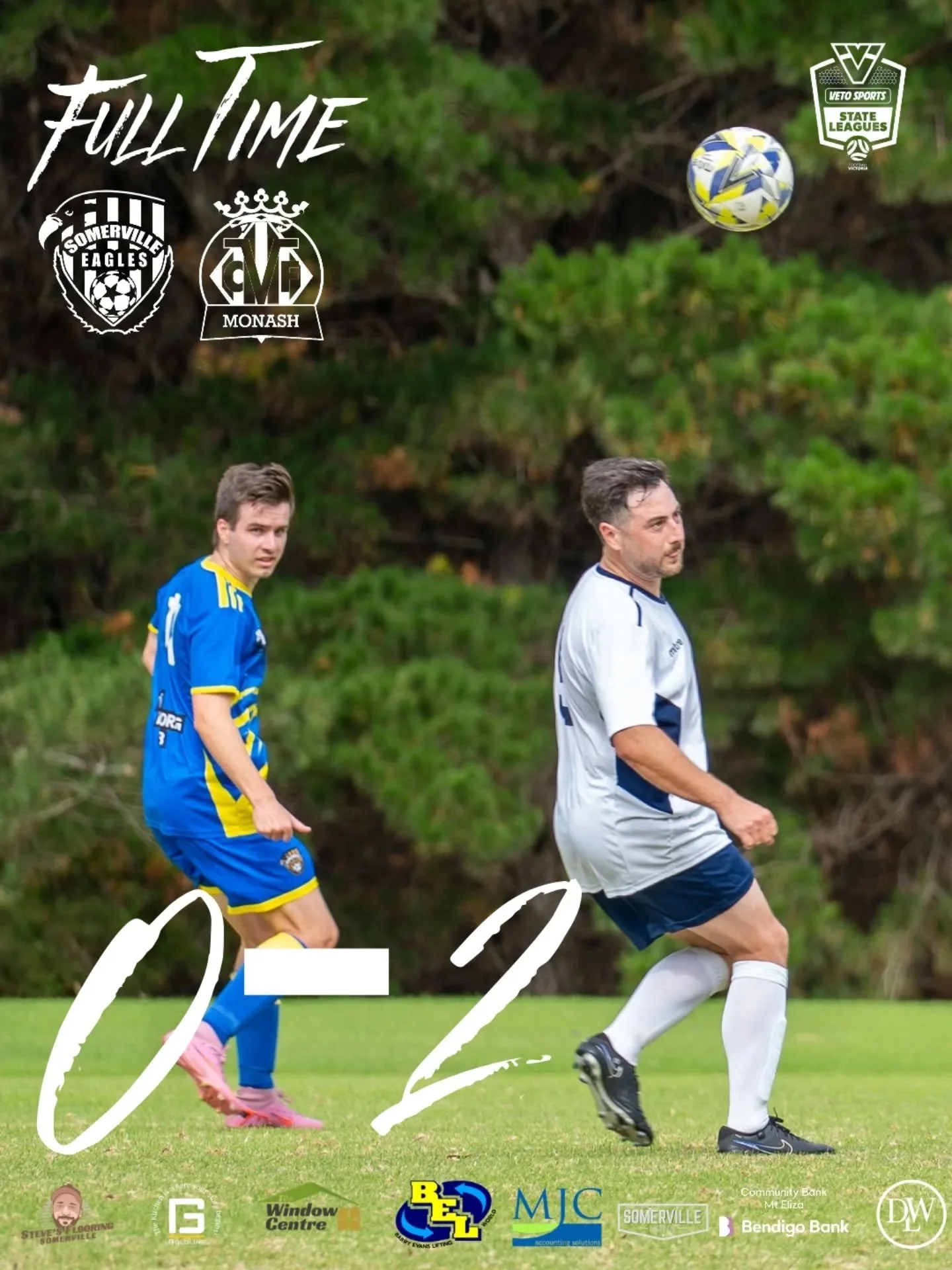 Heartbreak at the death.

After going down 1-0 in the first half, a massive push to score an equaliser in the second half gave plenty of chances but left us open to a last minute second goal. A lot of positives to take from today. 

#sesc 🦅