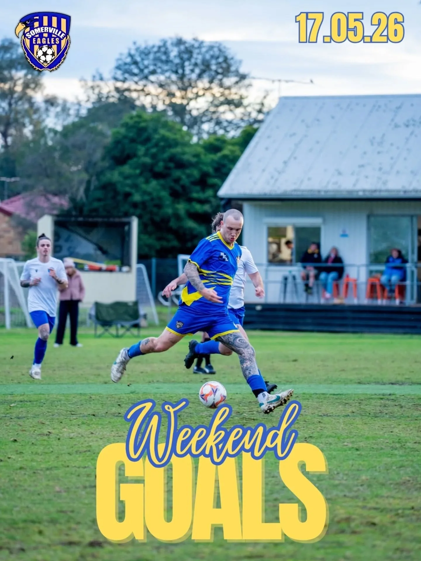 Weekend goals part 2!

@culwicktay1 once again hits the scoresheet, this time with a brace to complete the comeback against Bentleigh Cobras. Unfortunately veo has a limit of 2ish games and we didn't capture this 😕 

1. The shot is probably the firs