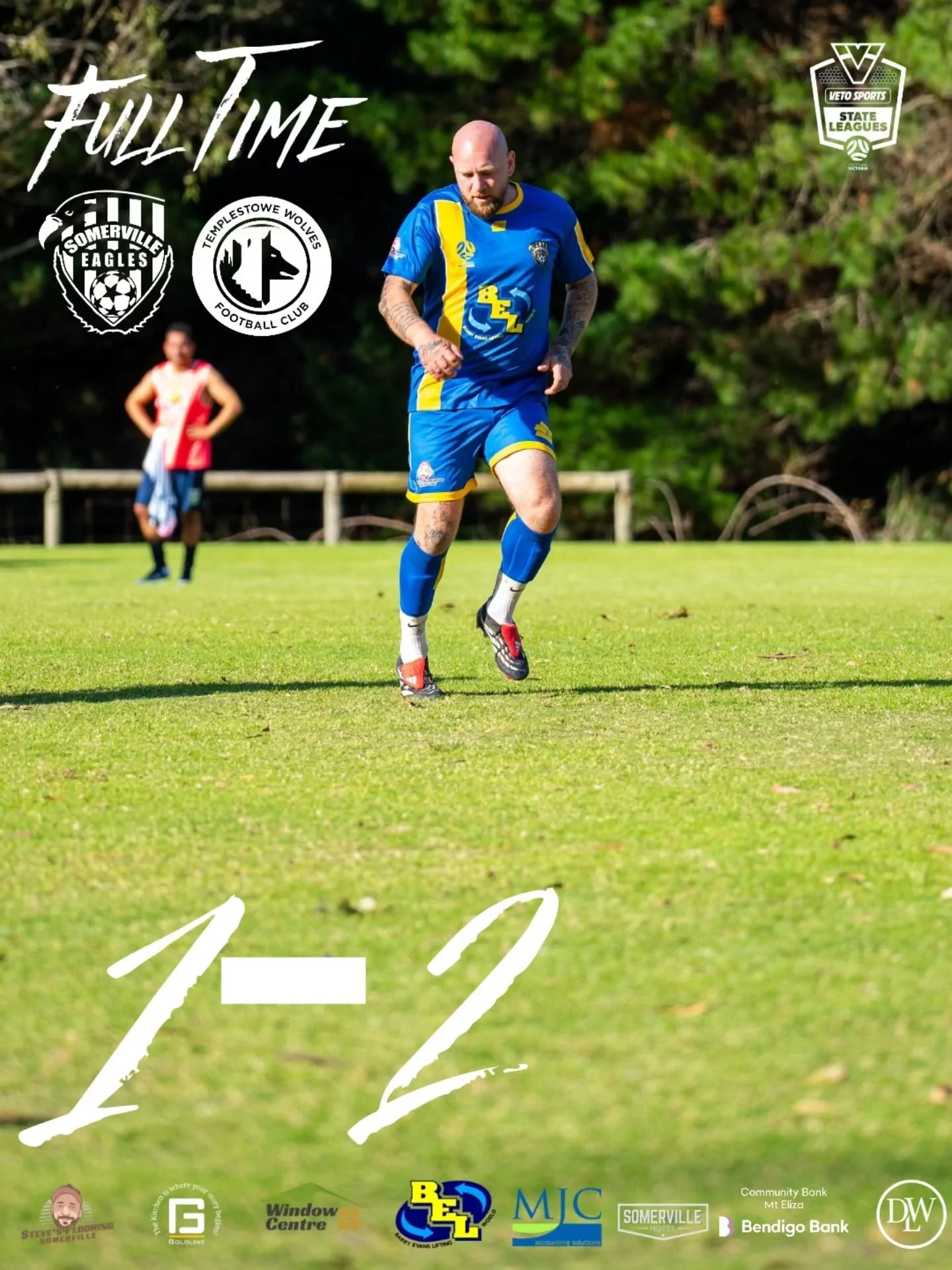 Ressies fall short. After @devlin_lee_ scored a well worked goal, two quick responses from Templestowe ended our chances at the 3 points.

#sesc 🦅