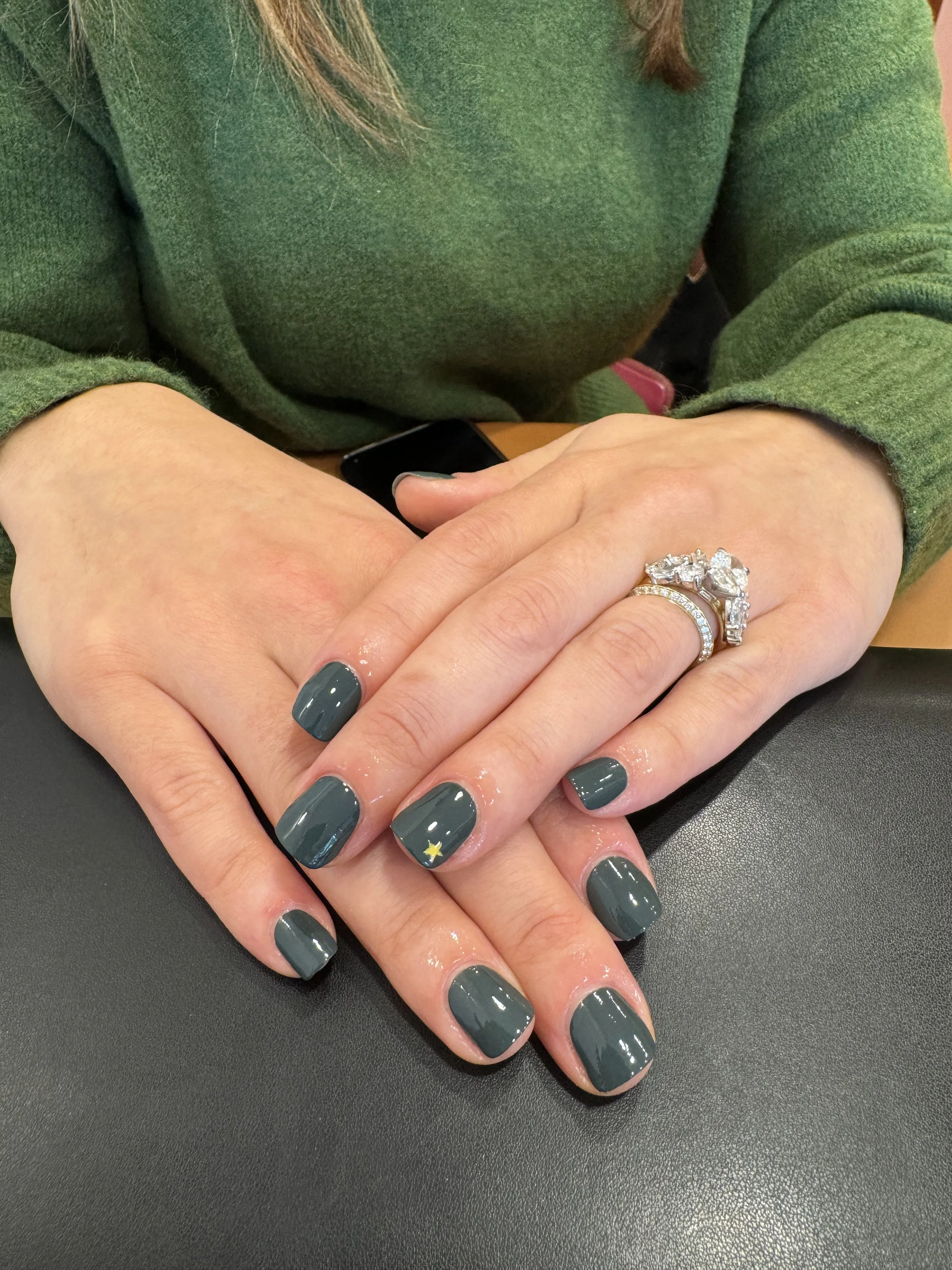 Painted Dazzle Dry Manicure