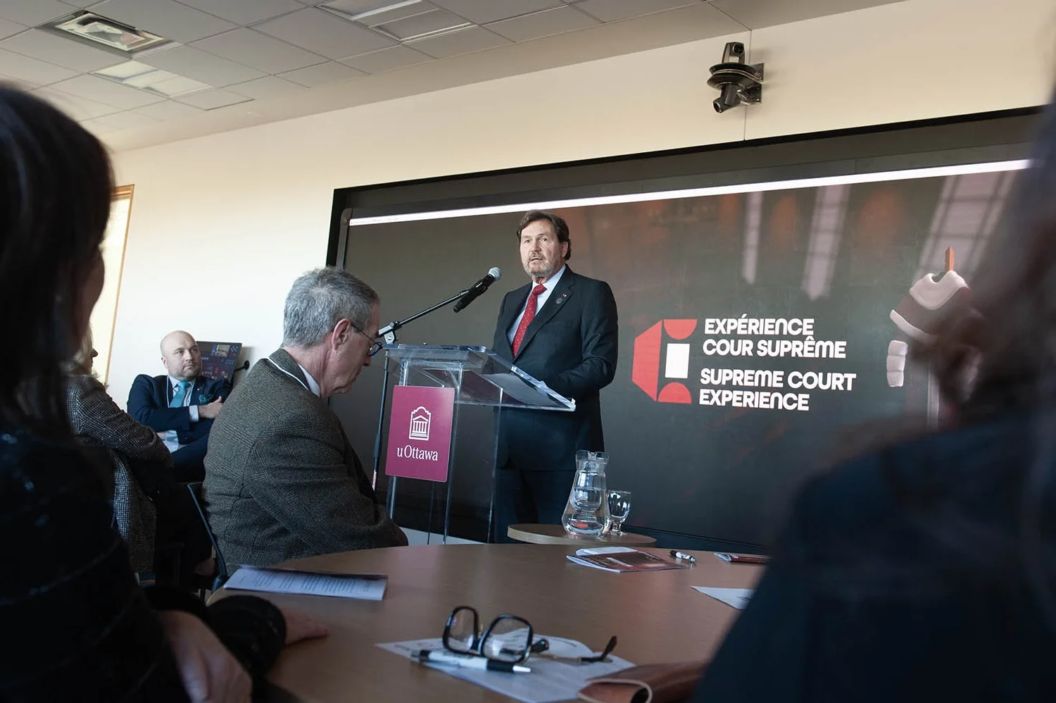 Lancement des «<span> </span><span>Échos de la Cour</span><span> </span><span>» à l'Université d'Ottawa</span><br>