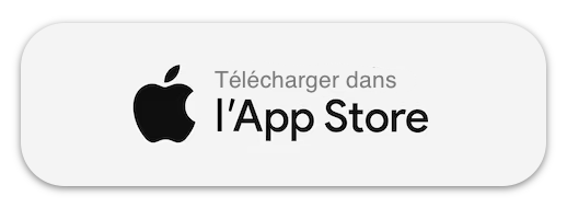 Un bouton sur lequel on peut lire « Télécharger sur l'App Store », accompagné du logo Apple.