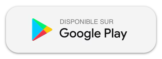 Un bouton portant la mention « Télécharger sur Google Play » et le logo Google Play.