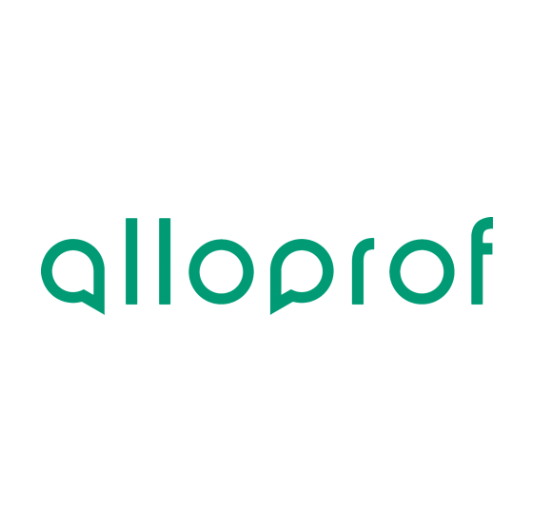 Alloprof logo in green text on a white background.