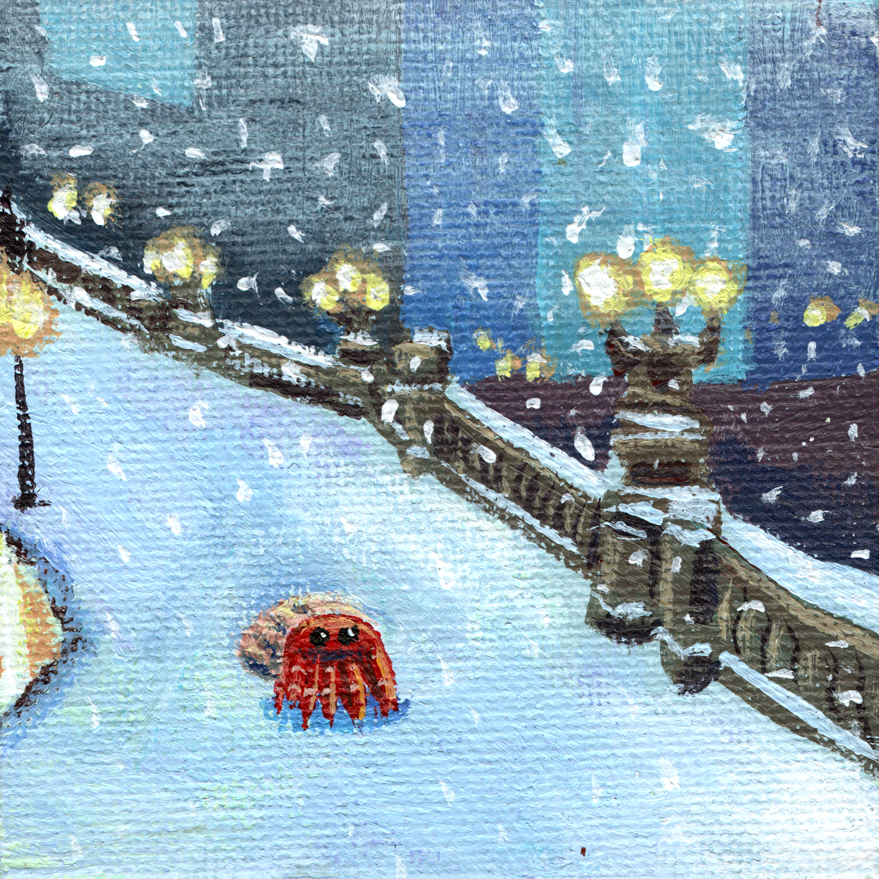 Hermit on a Winter Stroll.png