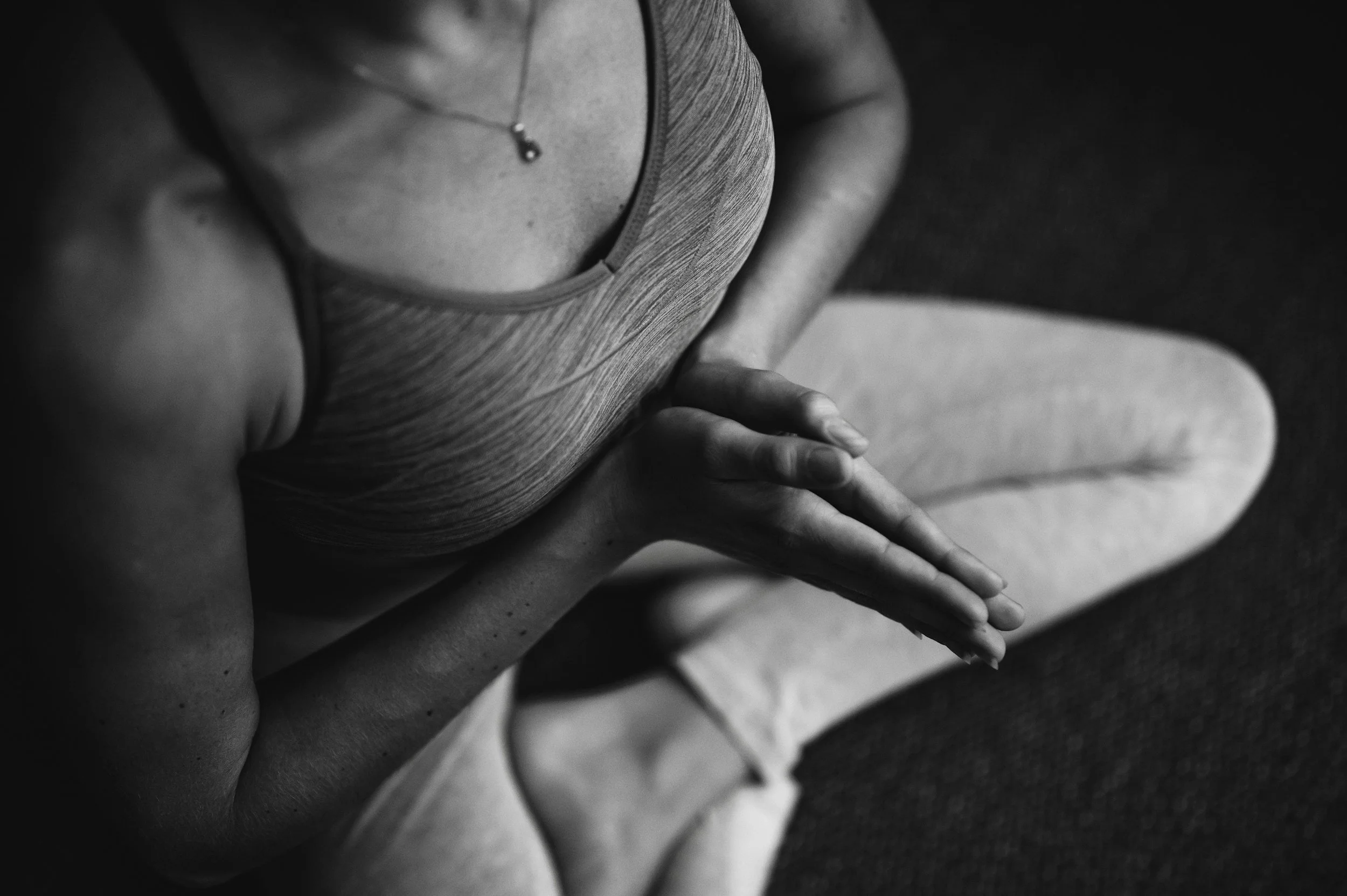 Woman doing yoga