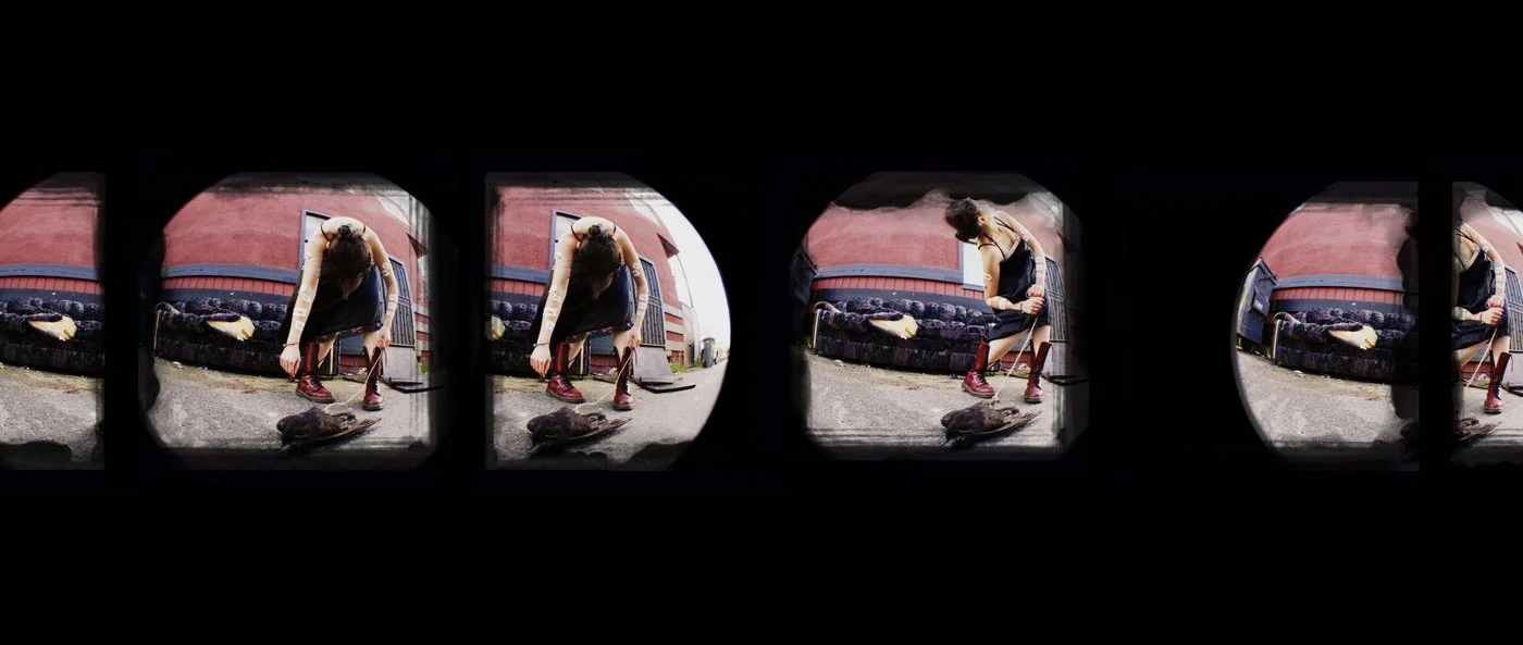 "Sky Fall", 2011, Photograph/ 11"X26"