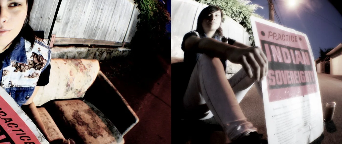 "Listening", 2011, Photograph/ 11"X26"