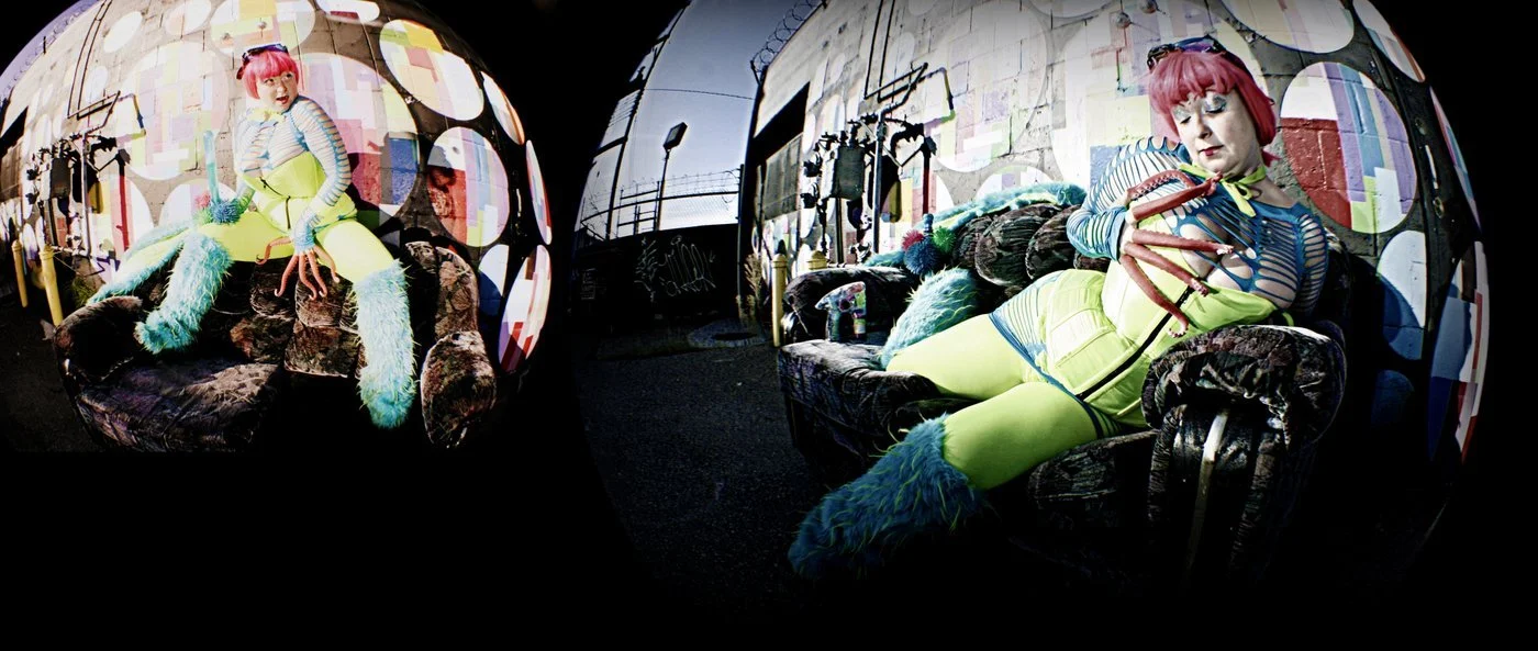 "Rave Bubble", 2011, Photograph/ 11"X26"