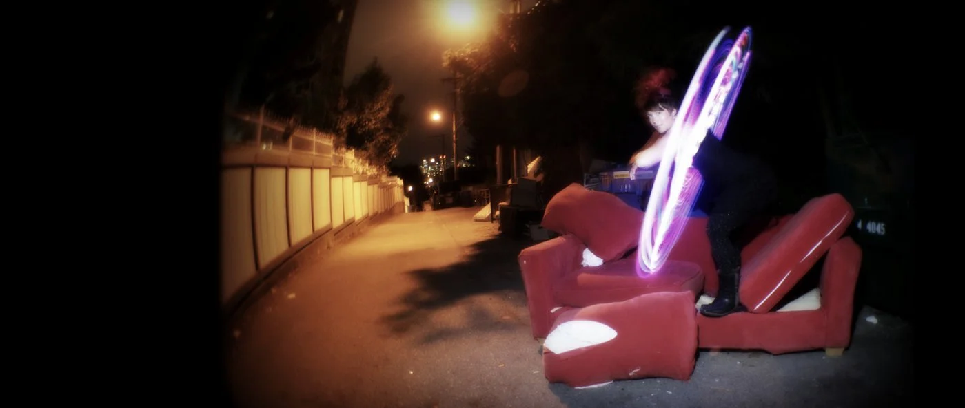 "Take Flight Hoola Fairy", 2012, Photograph/ 11"X26"