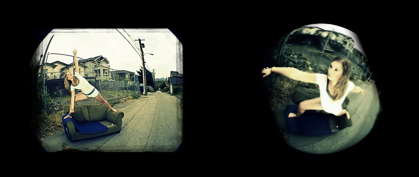 "Urban Balance", 2011, Photograph/ 11"X26"