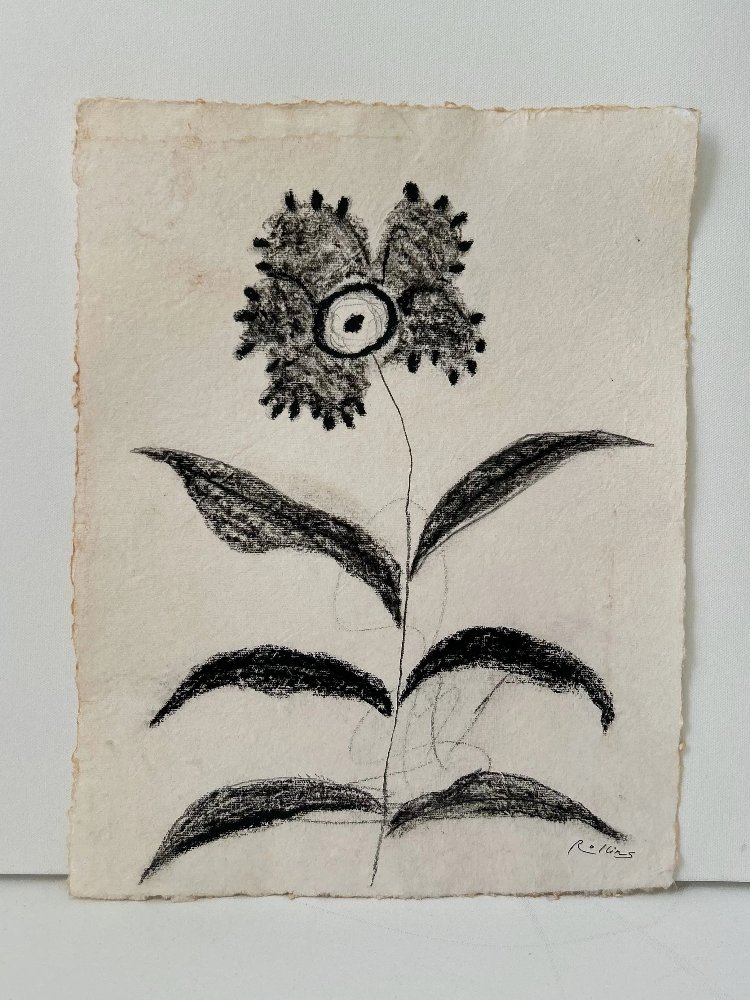 charcoal x oil pastel