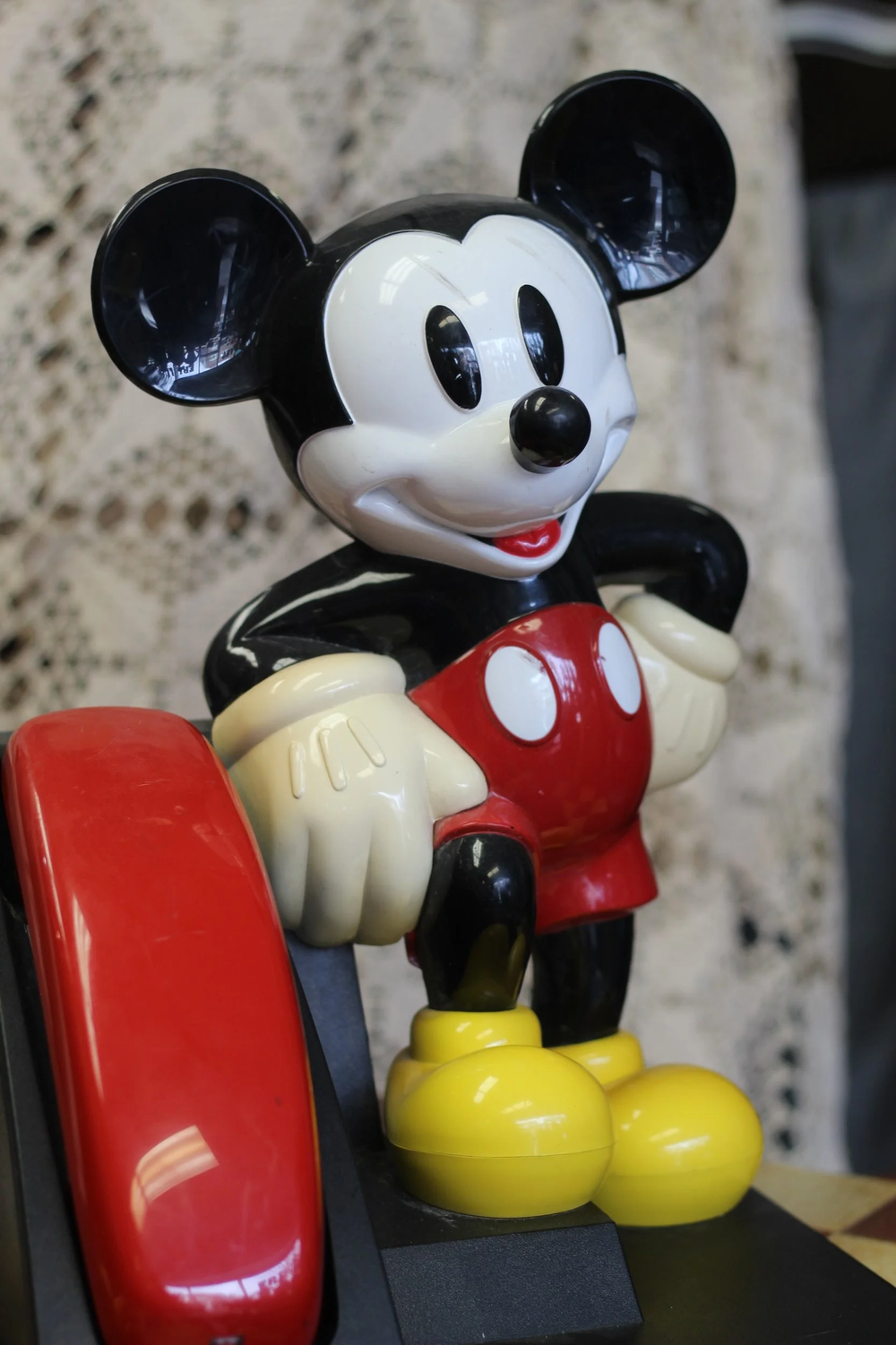 80's Rétro VTG Mickey Mouse Tel 2sets Vintage 1980's AT&T Mickey Mouse Landline Phone — Vintage Frills