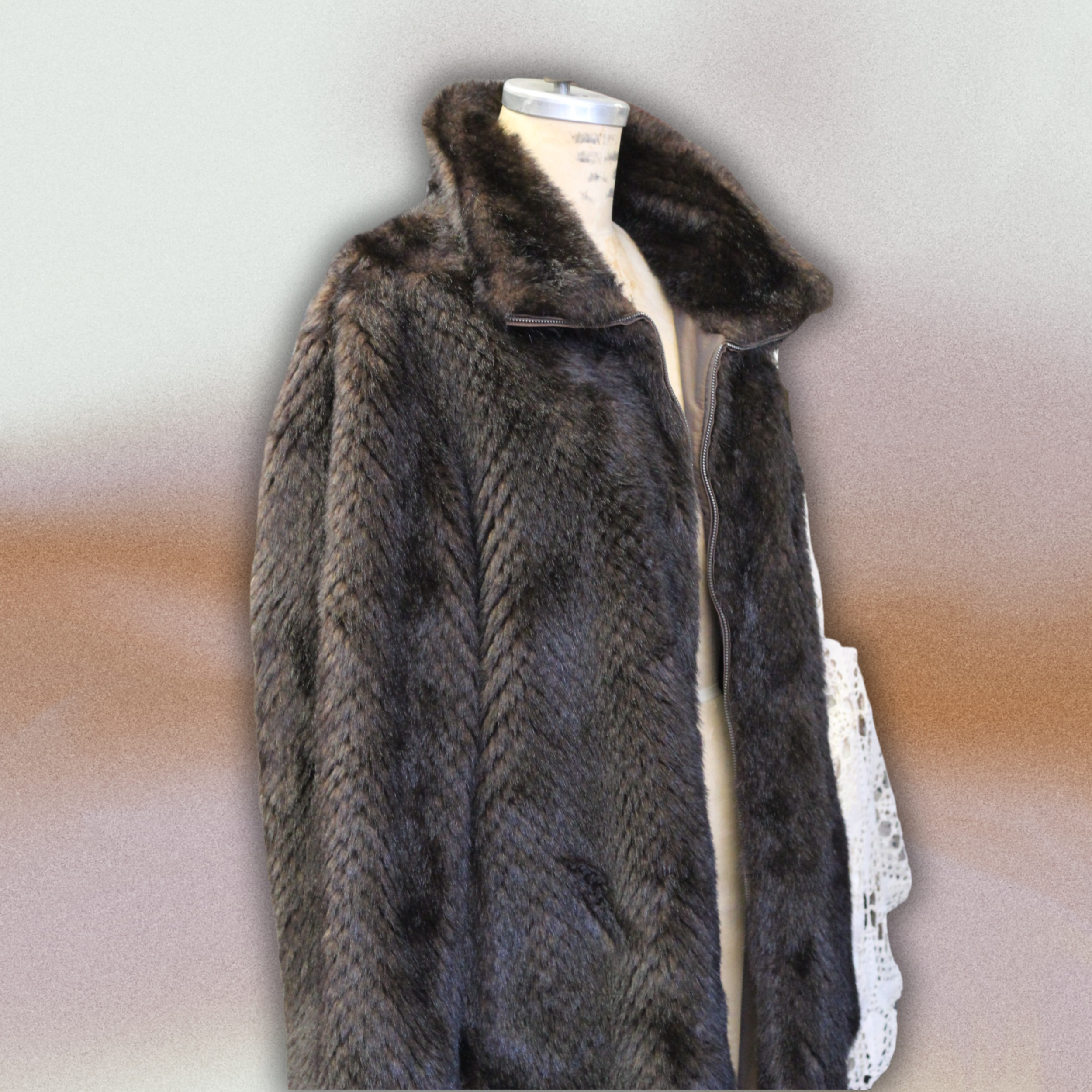 1980's Oak Brown Mink Coat