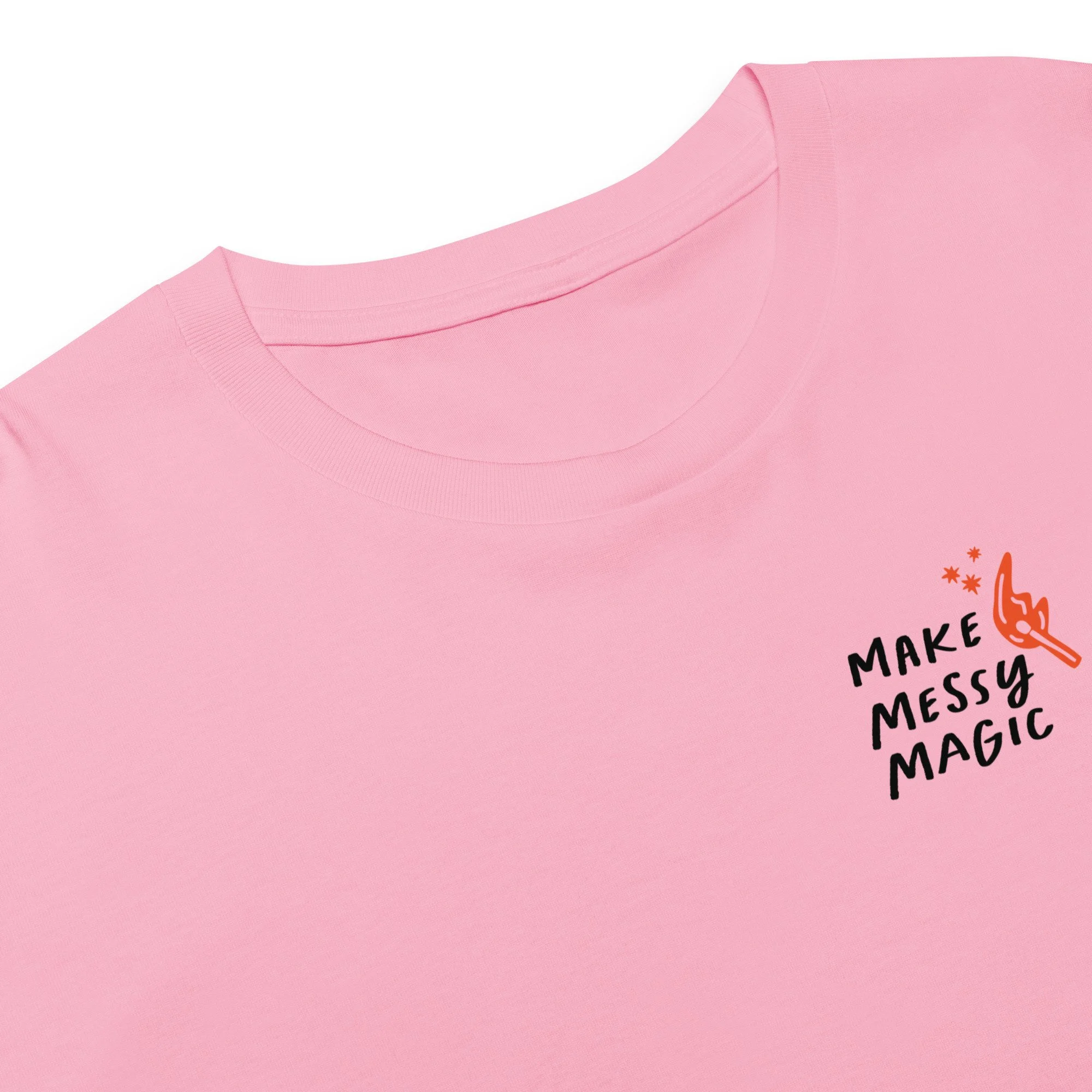 Bubblegum Make Messy Magic Crop Top
