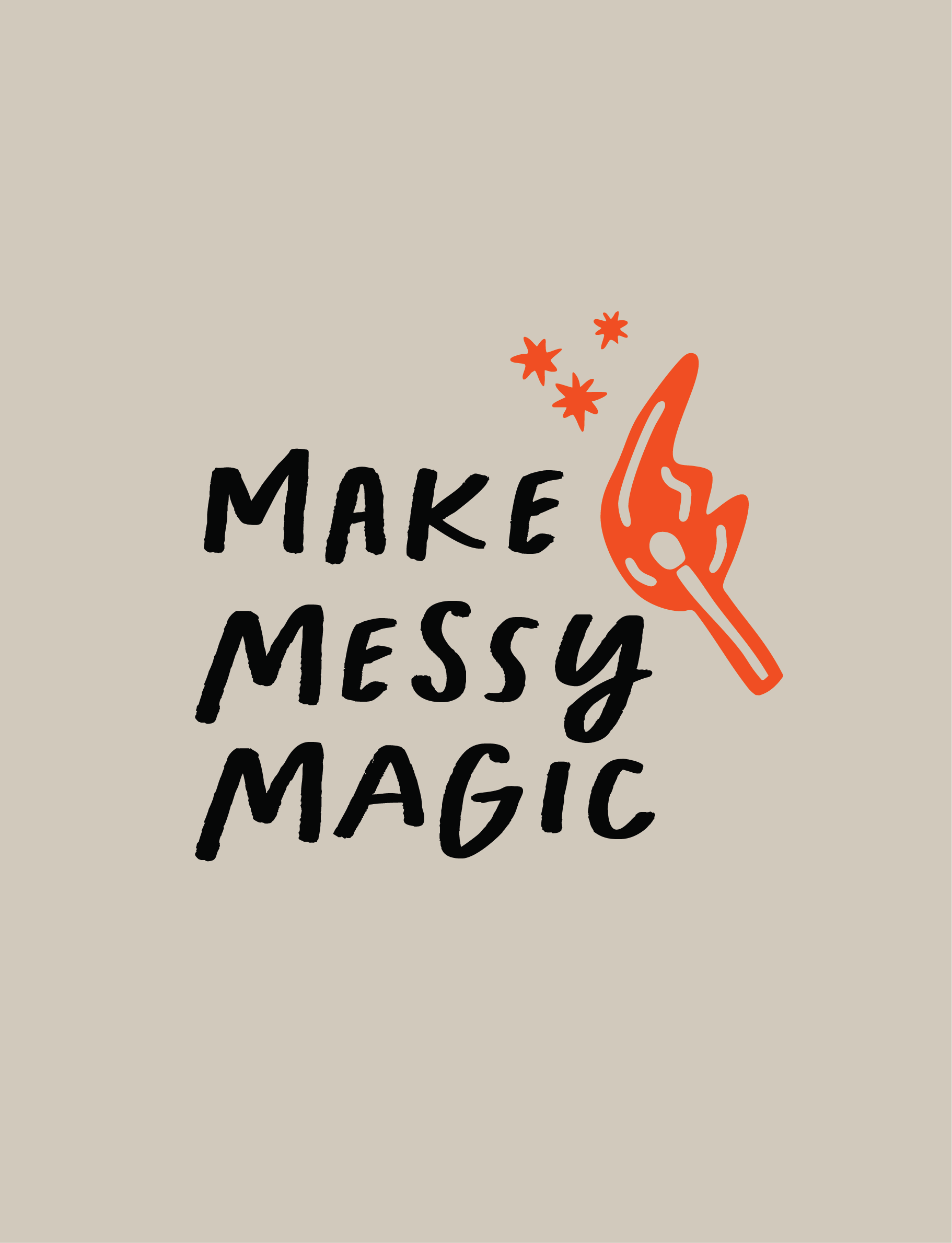 MAKE MESSY MAGIC crop | + more colors