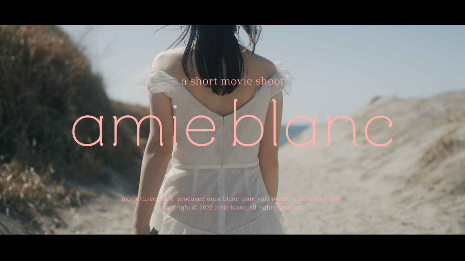 Amie Blanc wedding movie — PV by FACE inc.