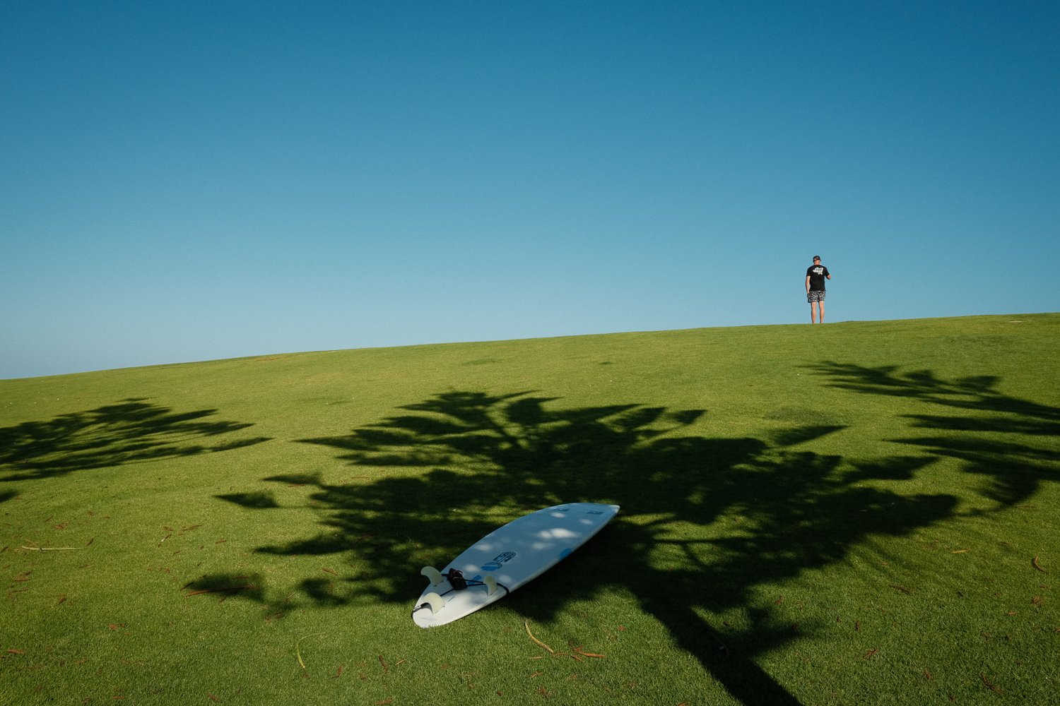 Surfboards & shadows in Scarborough -Australia