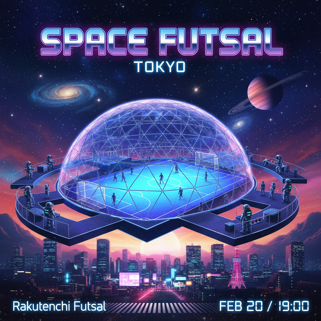 Space Futsal #9 (Rakutenchi)