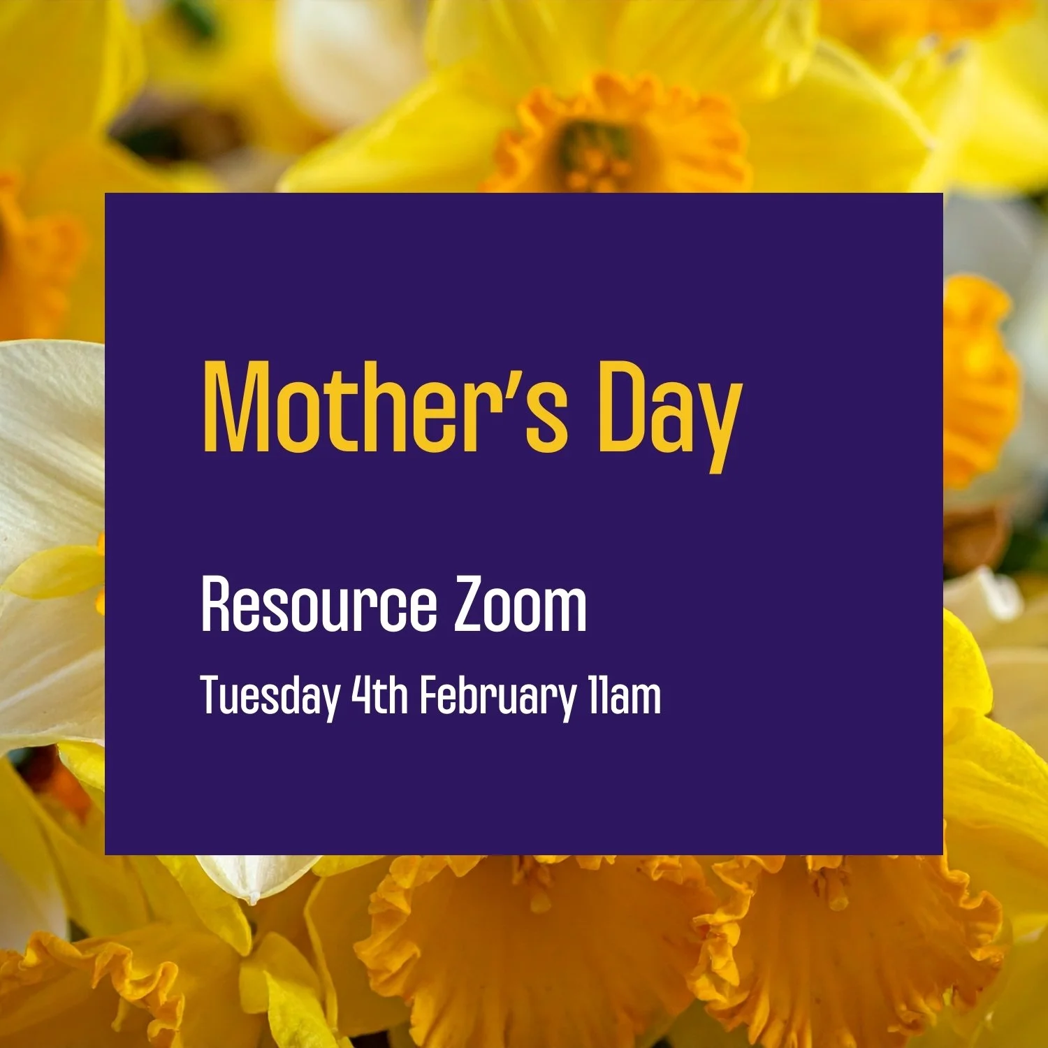 Mother’s Day Resource Zoom