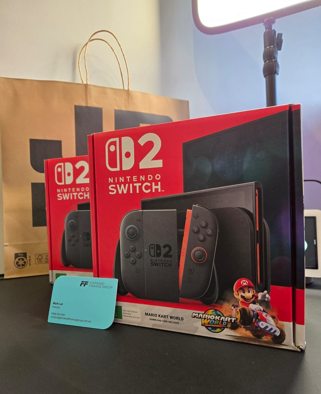We're wrapping up the financial year by gifting Nintendo Switch 2 console bundle to our lucky client we've helped this year 🎁🎮

Whether it was a new home, refinance, or business loan we&rsquo;re grateful you chose us. 

This is just our way of sayi