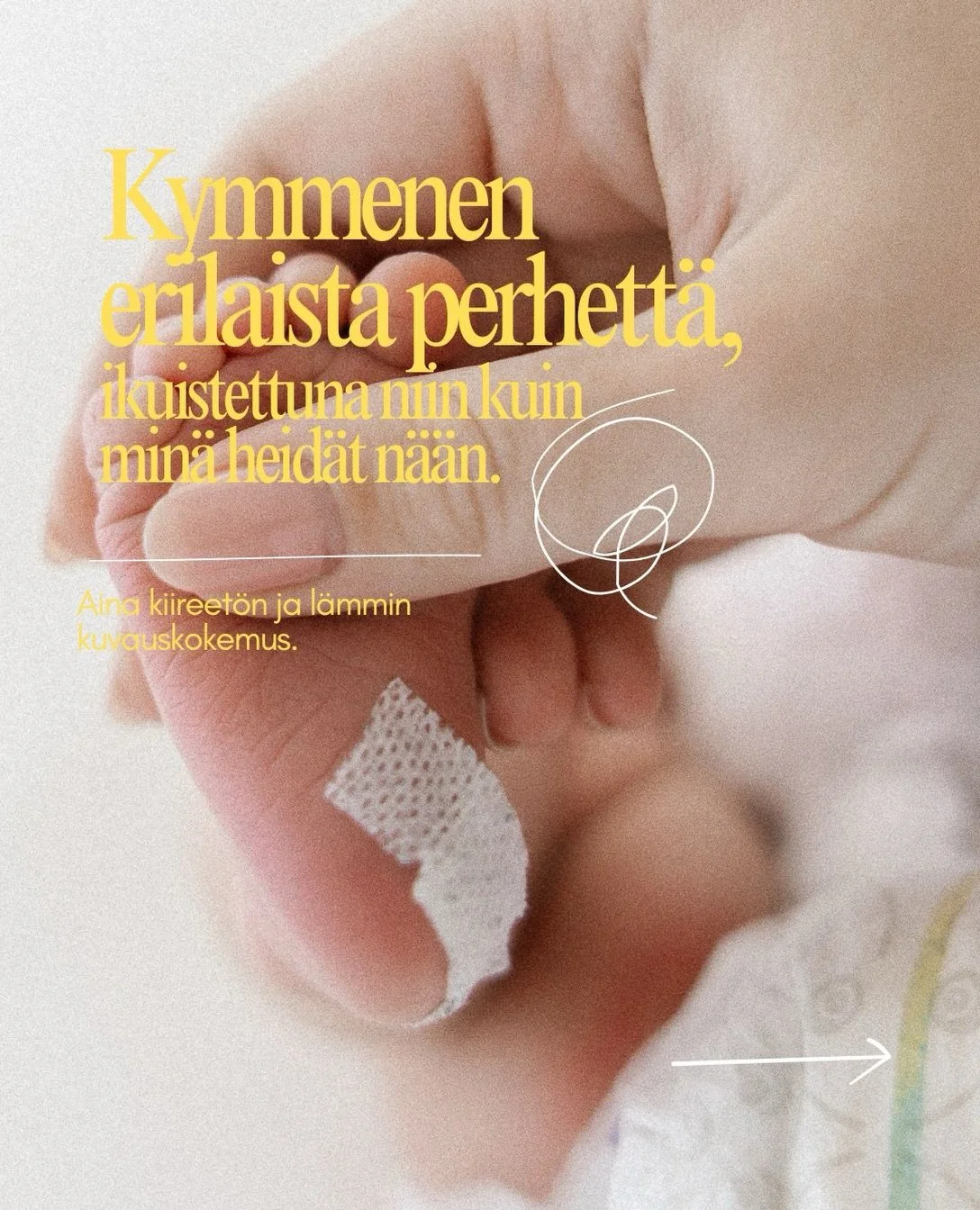 Jokainen perhe on erilainen, heill&auml; on kuitenkin jotain yhteist&auml;. Ainutlaatuinen el&auml;m&auml;nvaihe, juuri syntynyt pieni vauva ja ajanjakso joka on samaan aikaan niin kovin herkk&auml; ja hauras, l&auml;mmin, mullistava. Ja juuri tuon k