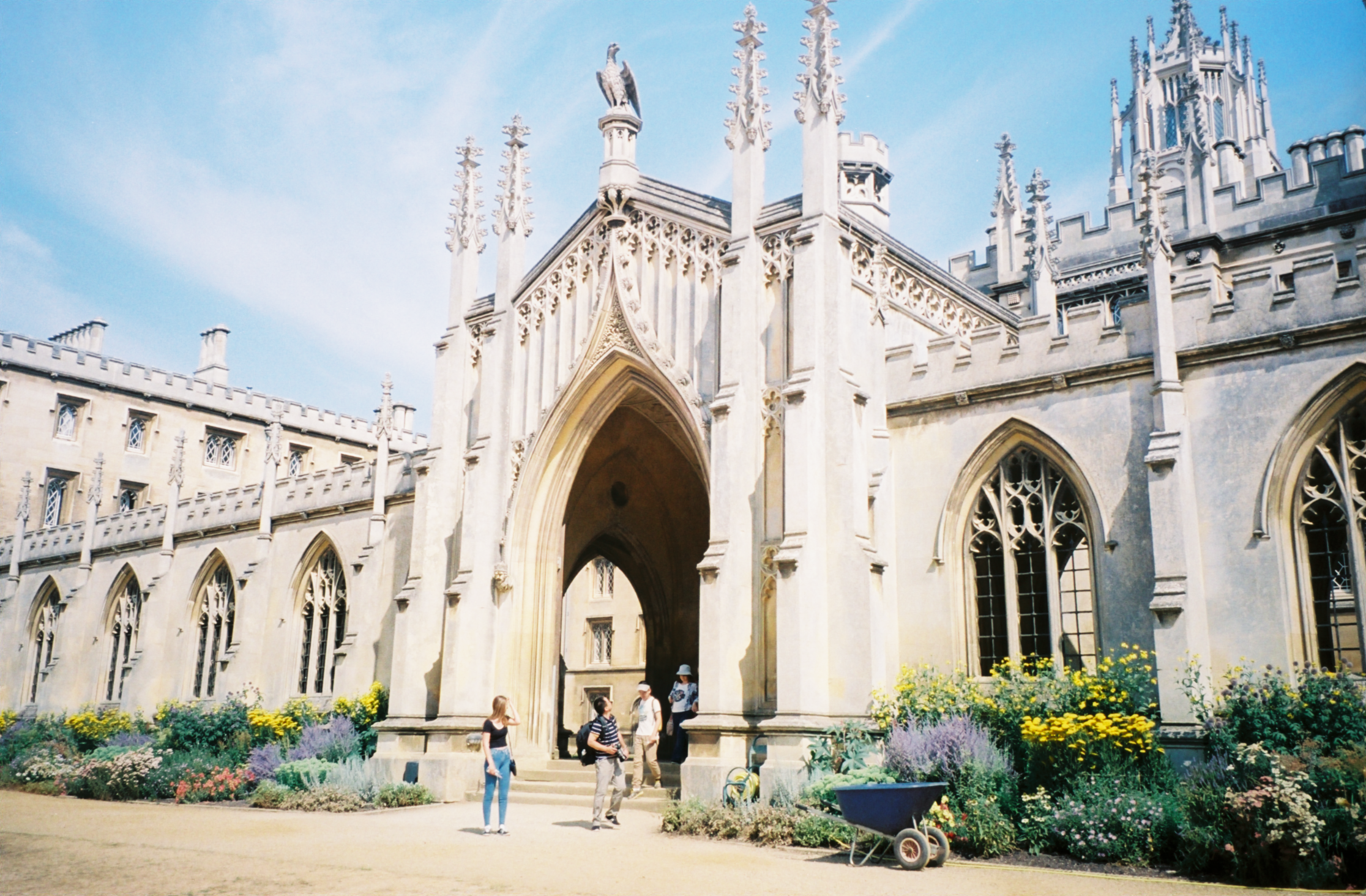 In 10th grade, I studied international leadership for two weeks in Oxford