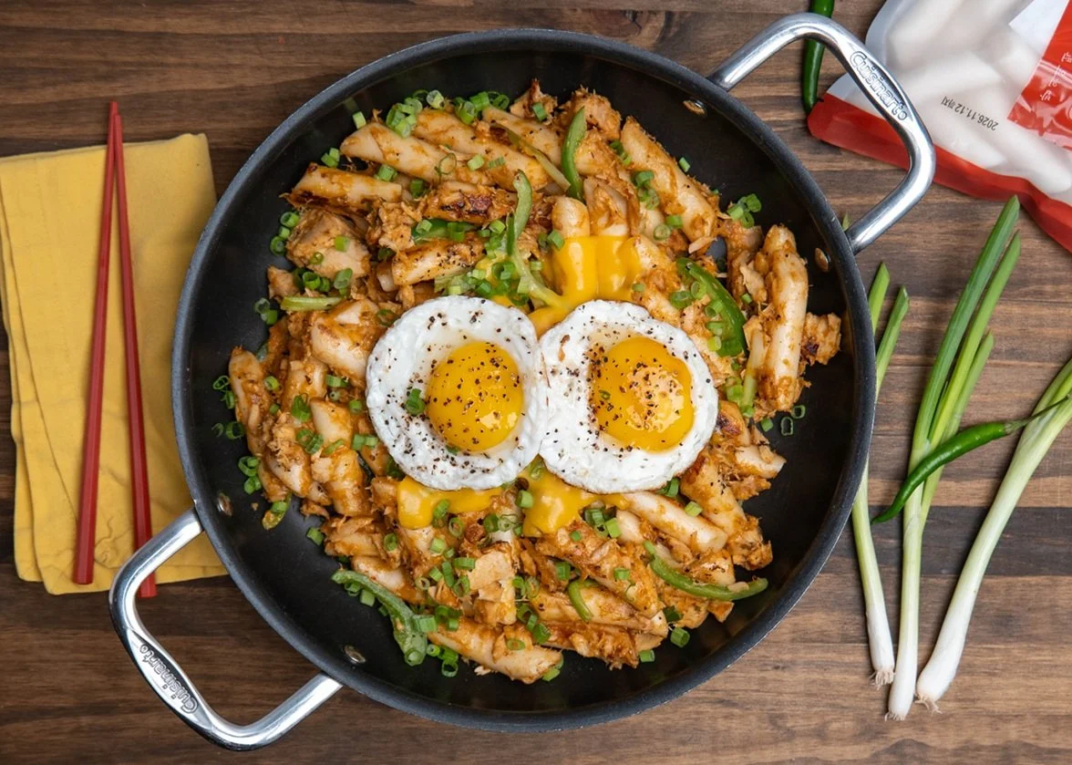 Chamchi-Cheese Tteokbokki (Tuna Melt Tteokbokki)