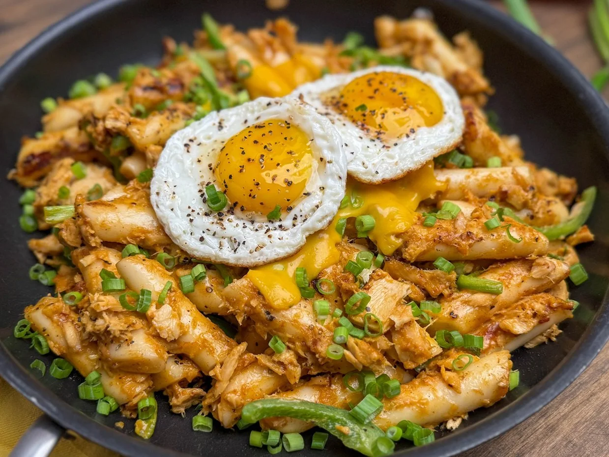 Tuna Tteokbokki Side view