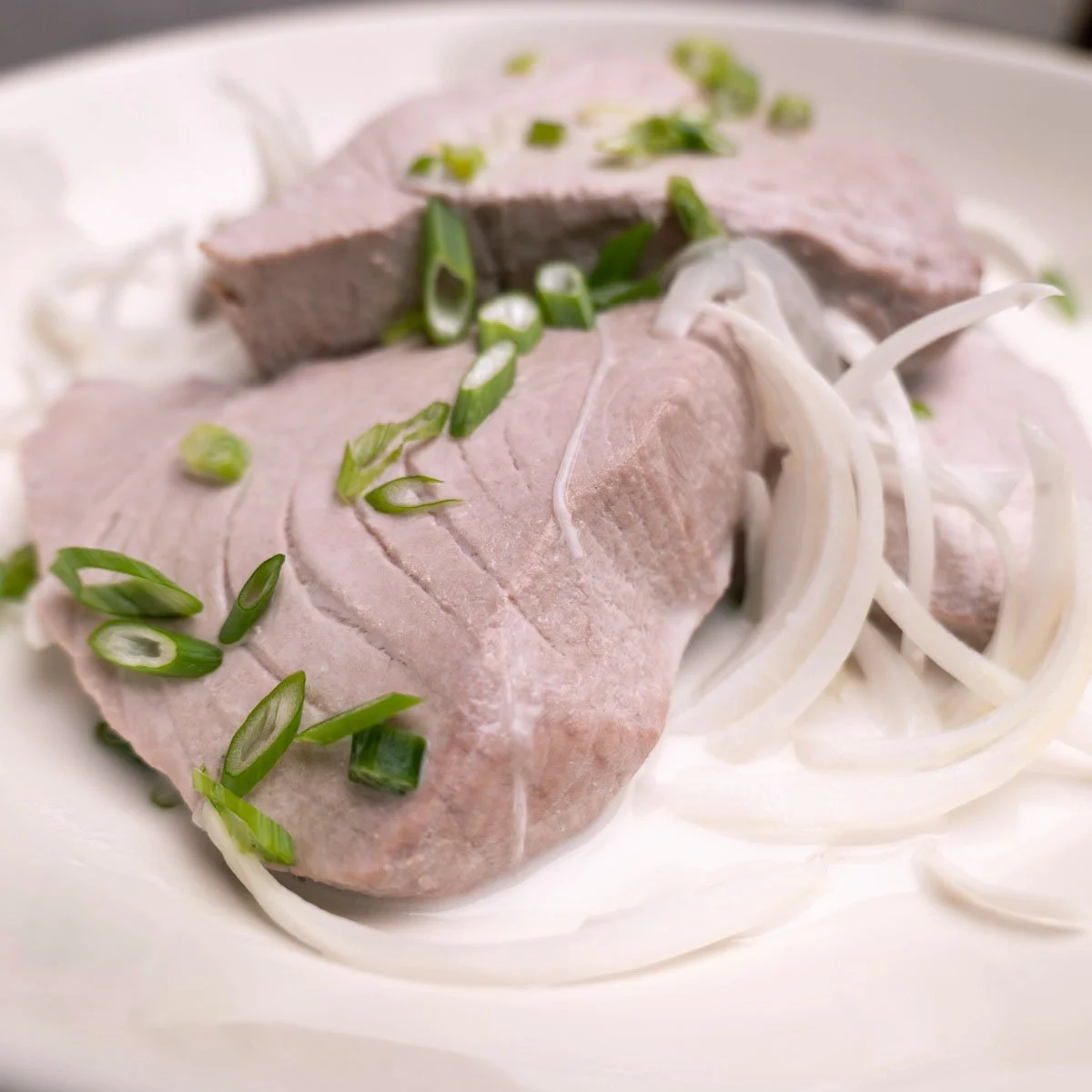 Sua'ia close up on plate