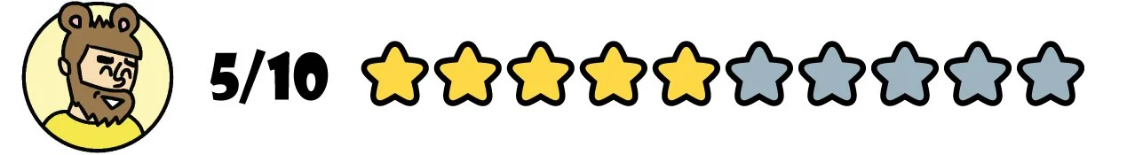 Bear Hands 5 out of 10 stars