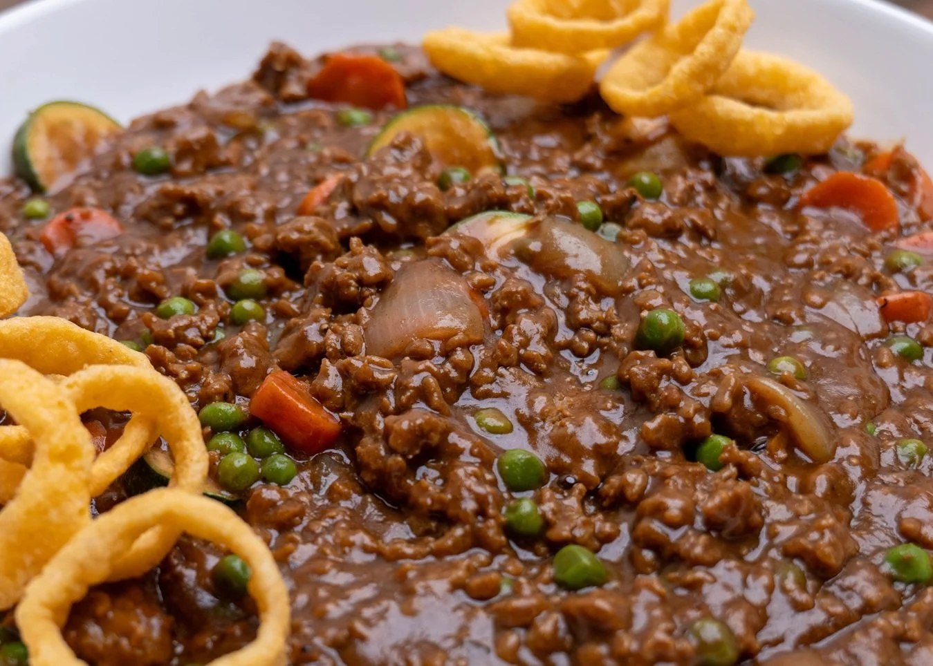 Hamburger Curry Detail
