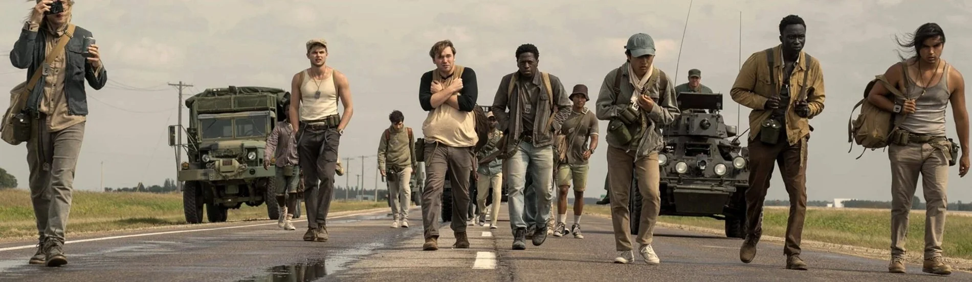 The Long Walk Characters Walking