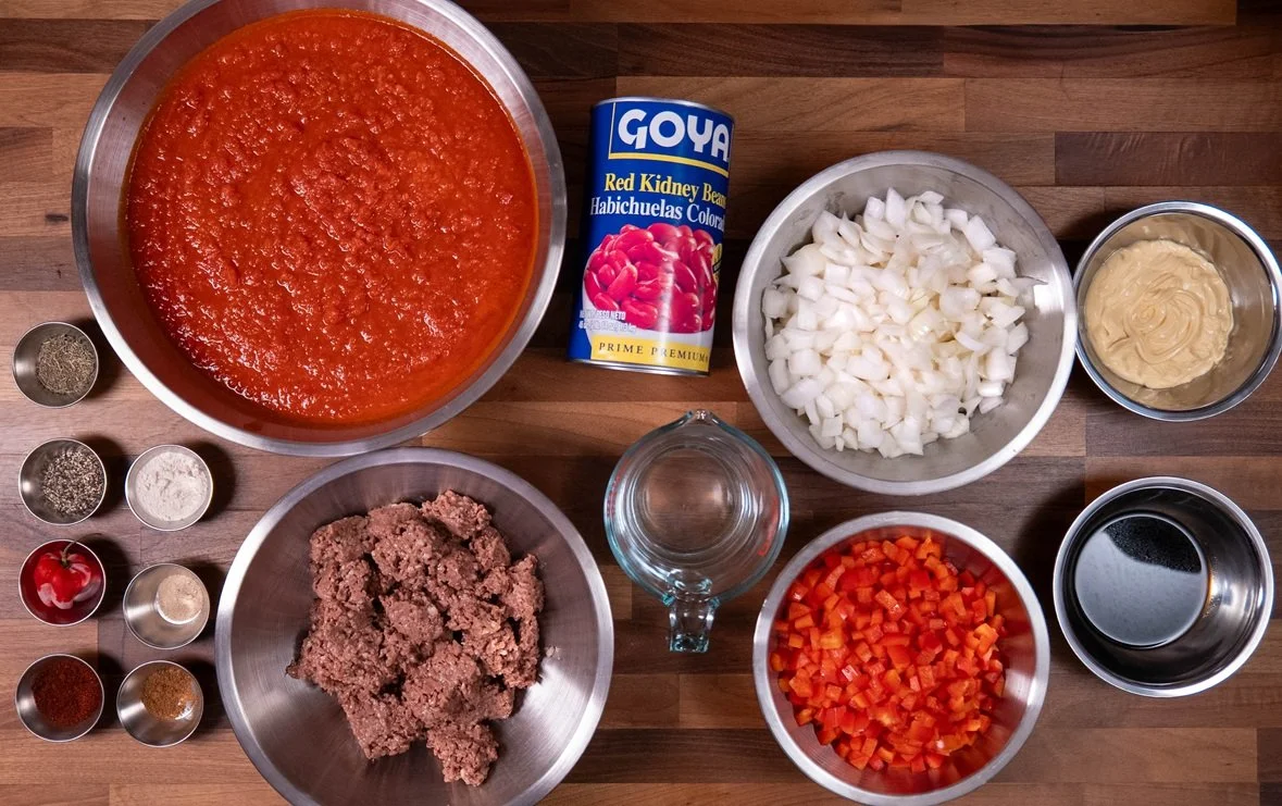 Chili ingrediets