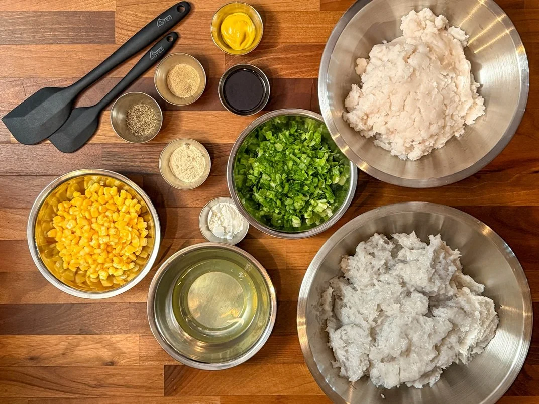 Shrimp ball ingredients